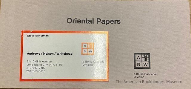          Oriental Papers picture number 1
 