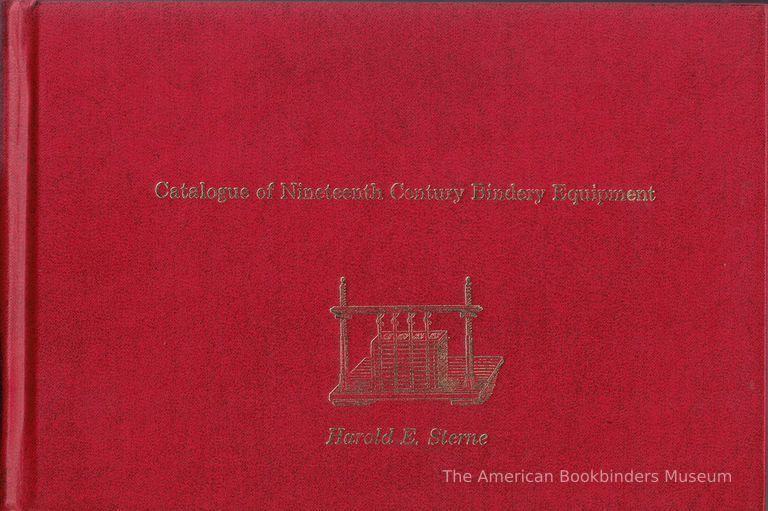          Catalogue of Nineteenth Century Bindery Equipment picture number 1
   