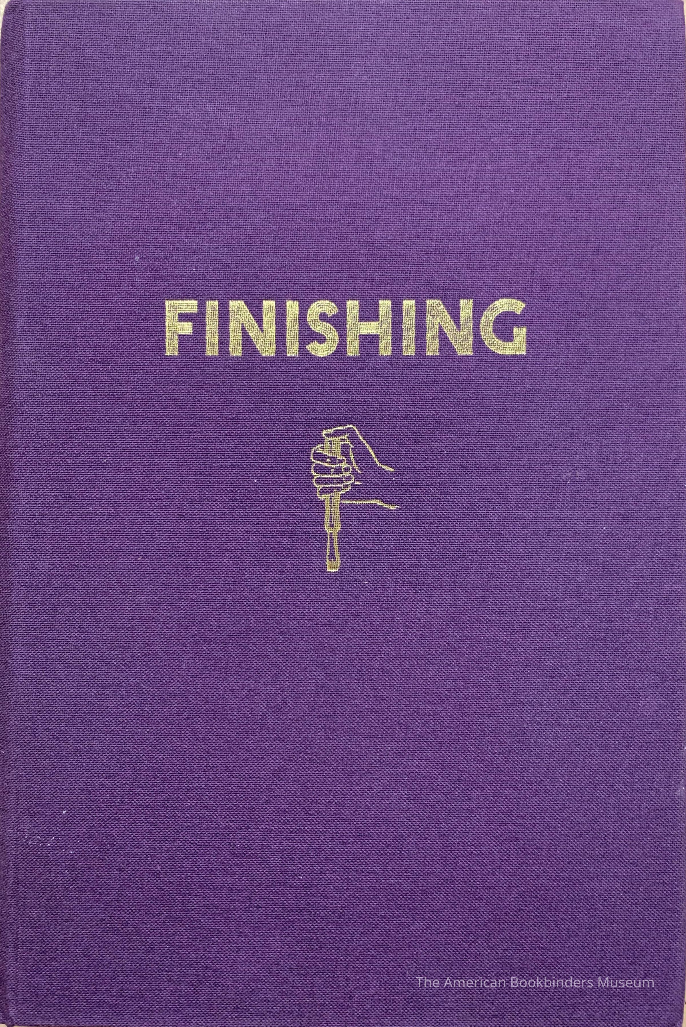          Finishing in hand bookbinding / Herbert and Peter Fahey picture number 1
 
