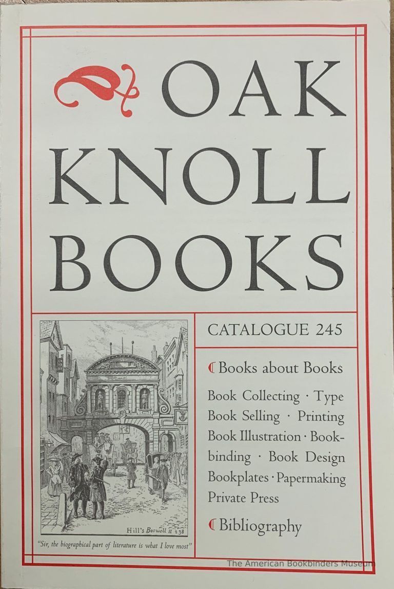          Catalogue 245: Books about books, Bibliography. picture number 1
   