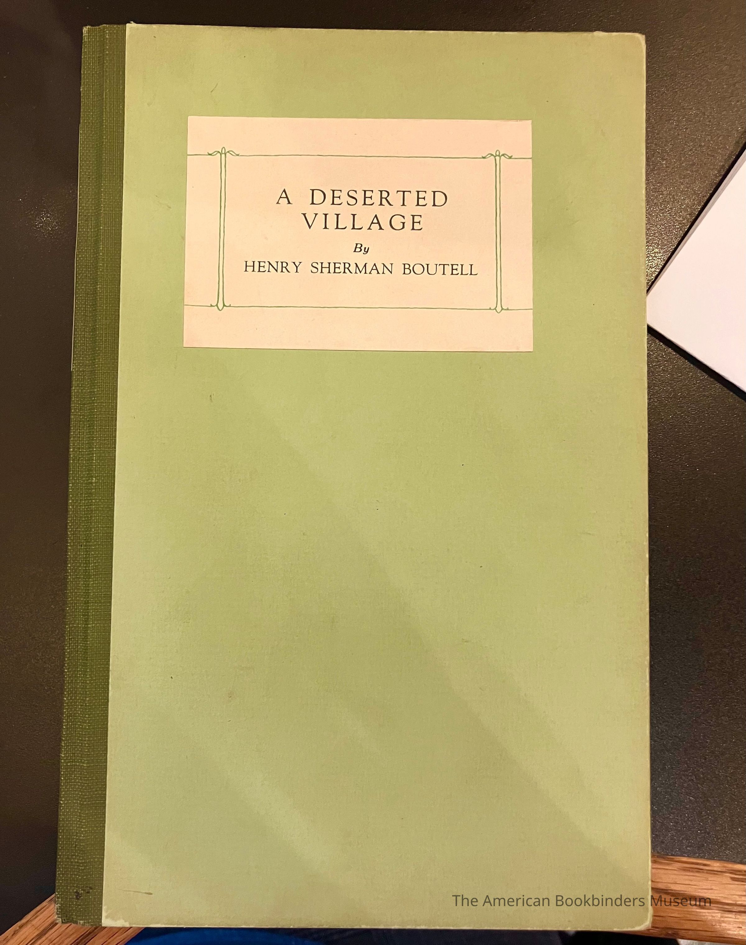          A Deserted Village / Henry Sherman Boutell picture number 1
 