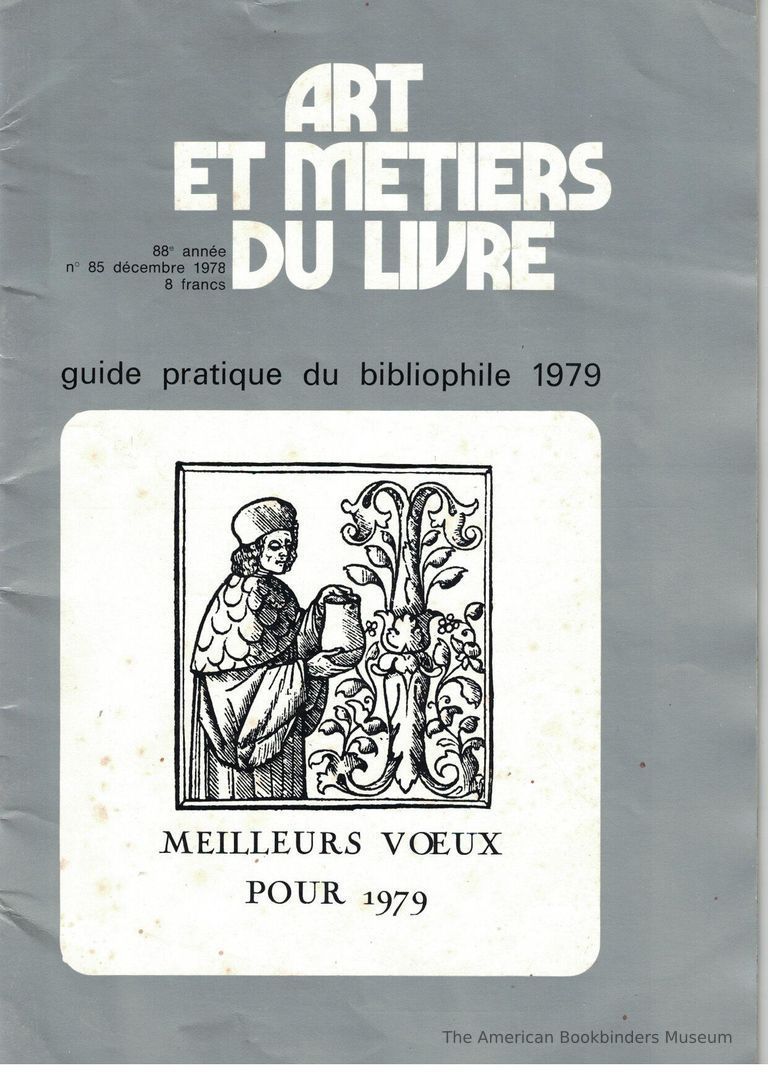          Art et metiers du livre: no. 85 décembre 1978 picture number 1
   