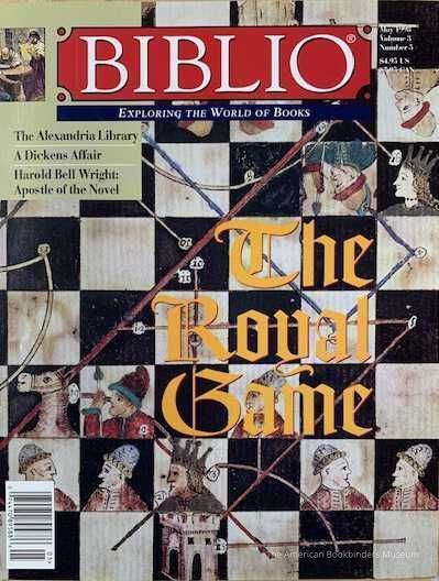 Biblio; May 1998; v.3 no.5 picture number 1