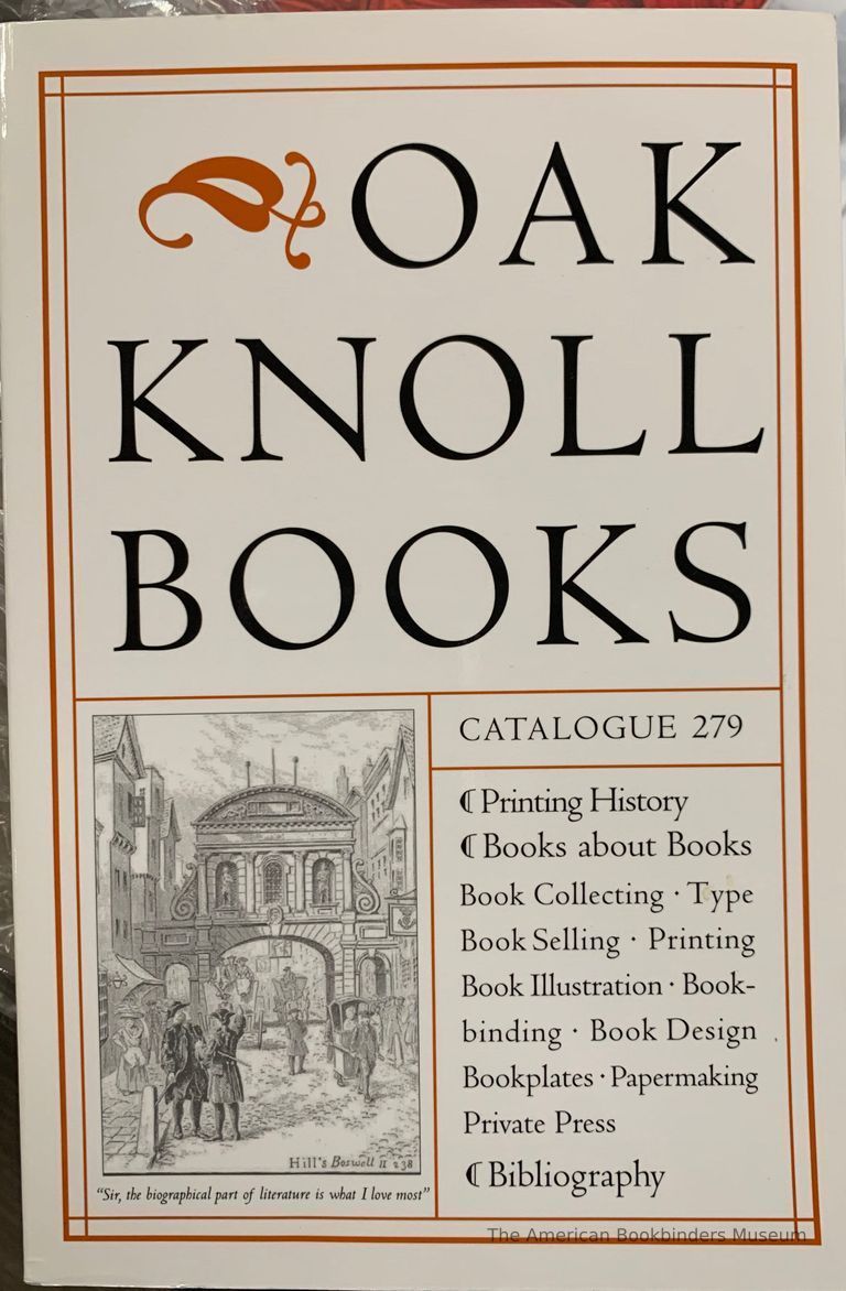          Catalogue 279: Printing history, Books about books, Bibliography picture number 1
   