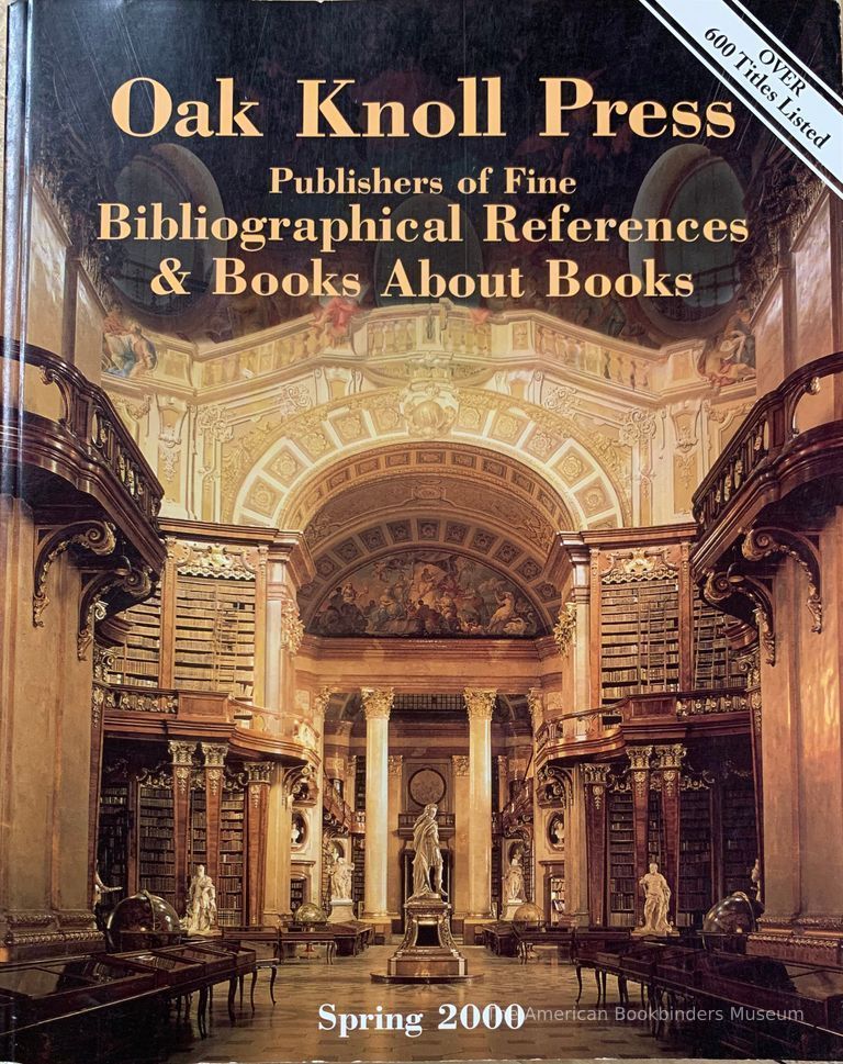          Oak Knoll Press : [catalog] Spring 2000 picture number 1
   