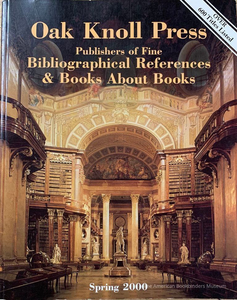          Oak Knoll Press : [catalog] Spring 2000 picture number 1
   