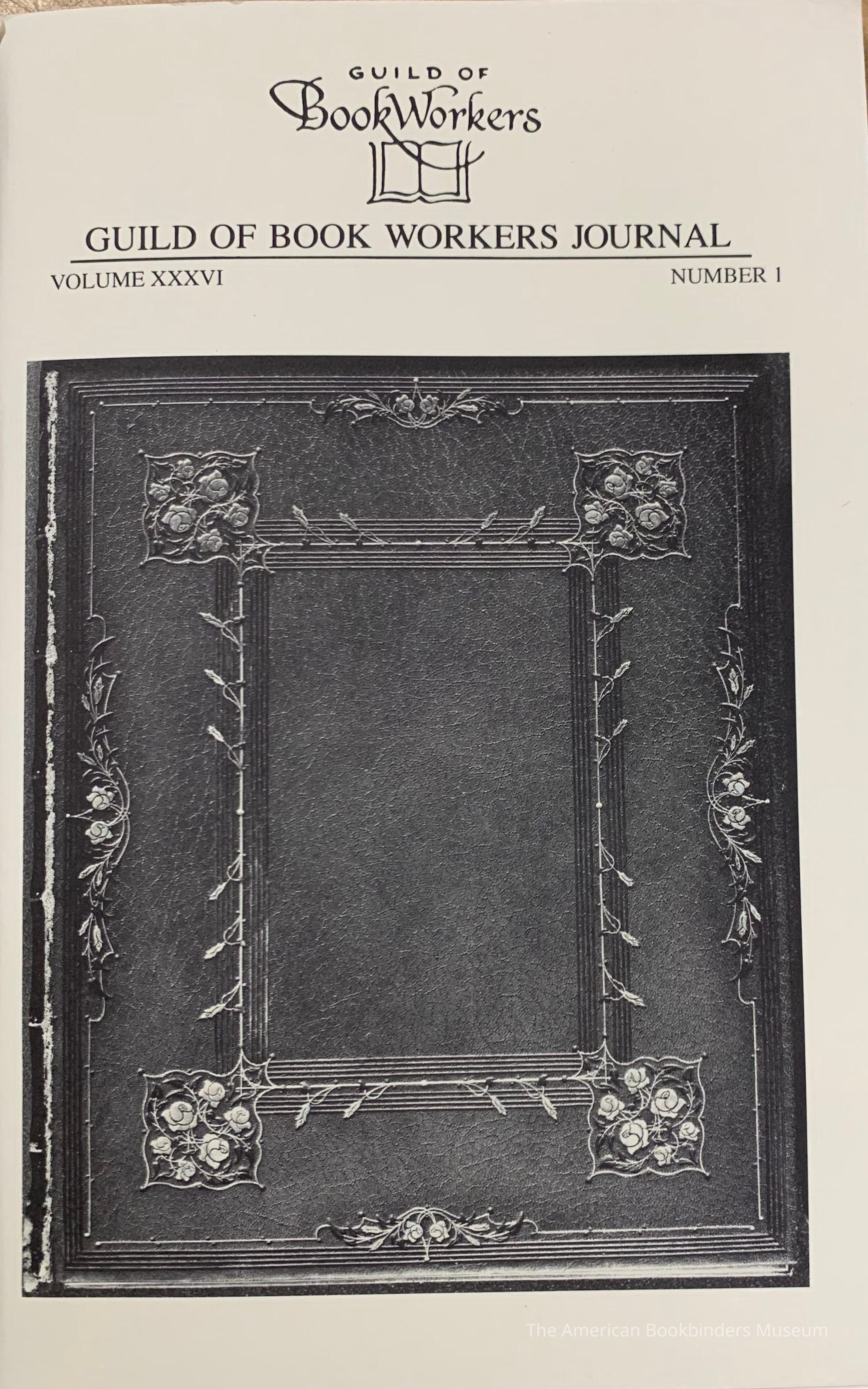 Guild of Book Workers Journal; 2000; v.36 no.1 picture number 1