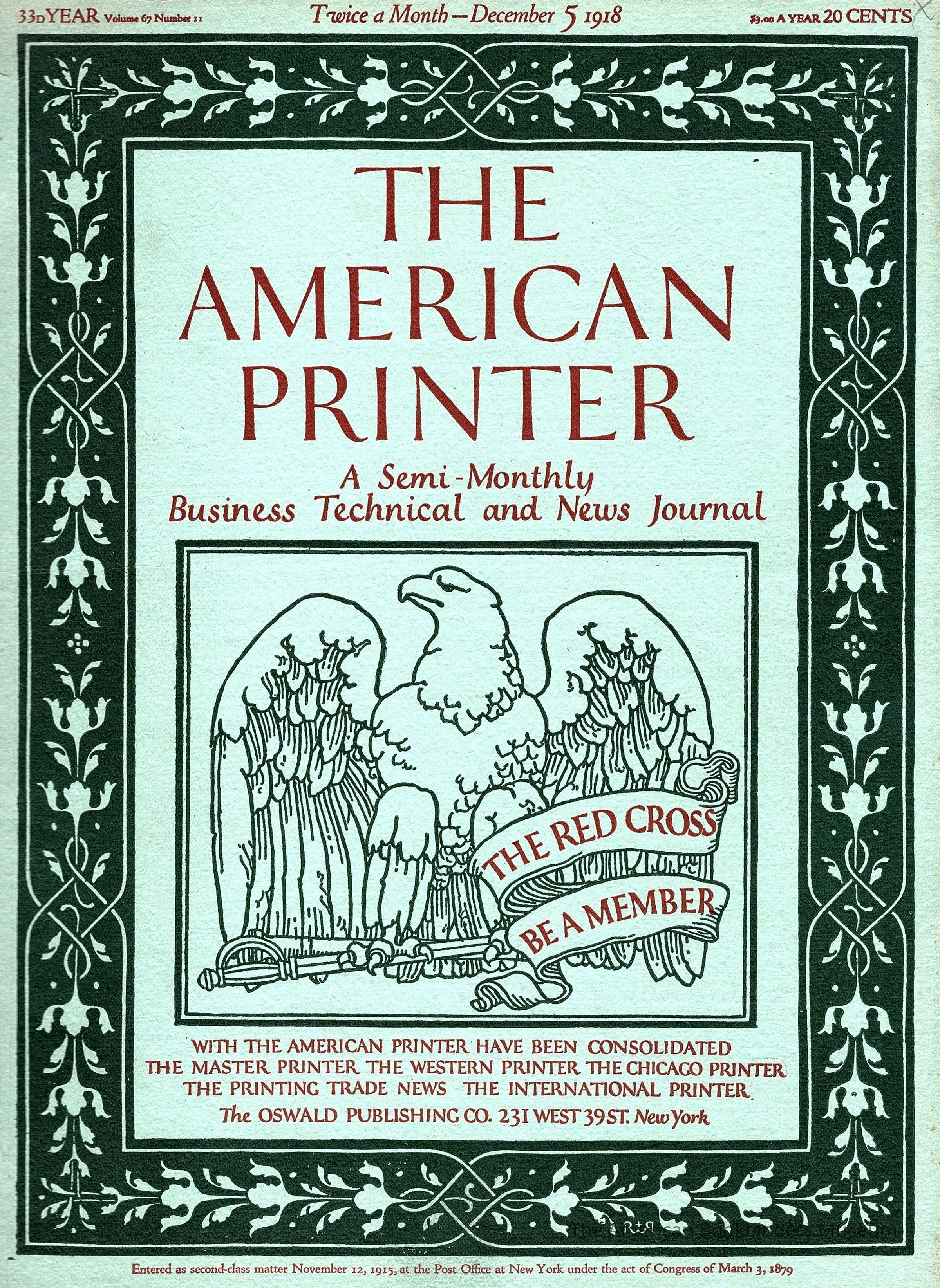          1918 The American Printer Magazine Vol 67 picture number 1
 