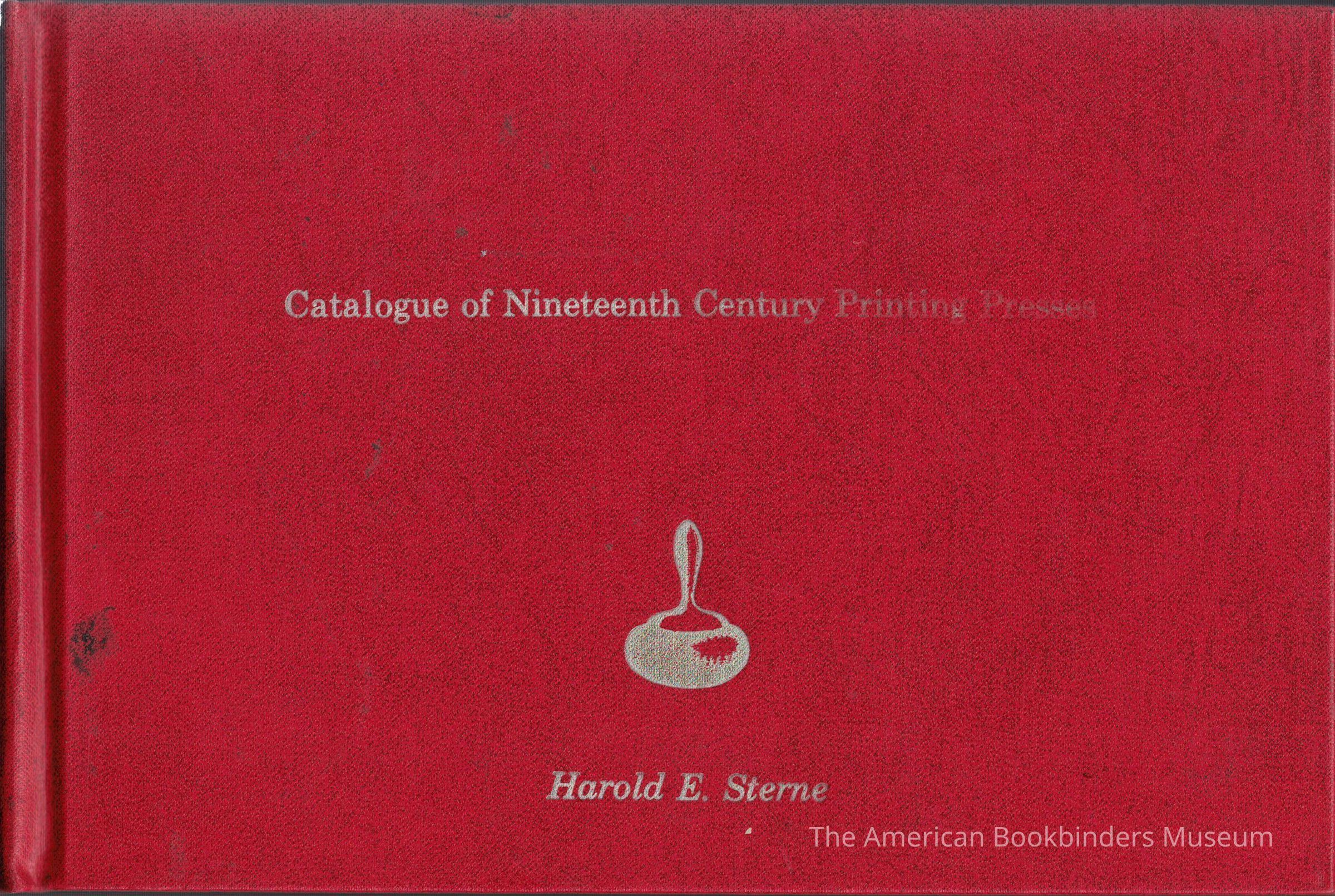 Catalogue of Nineteenth Century Printing Presses picture number 1
