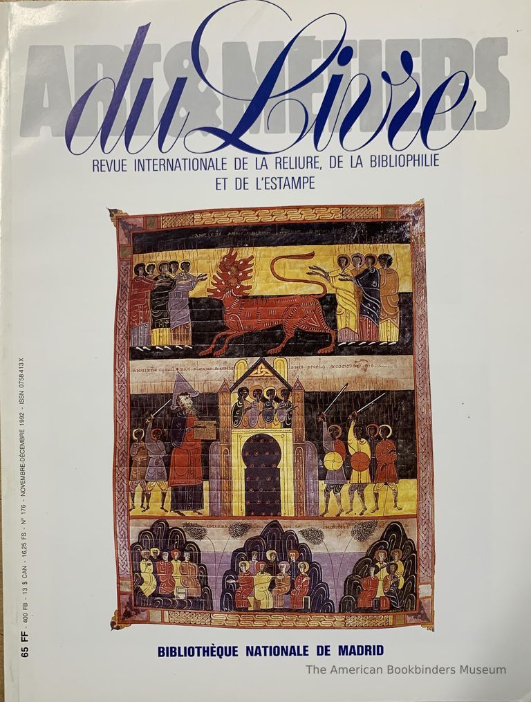          Art & Metiers du Livre ; No.176, Nov-Dec. 1992 picture number 1
   