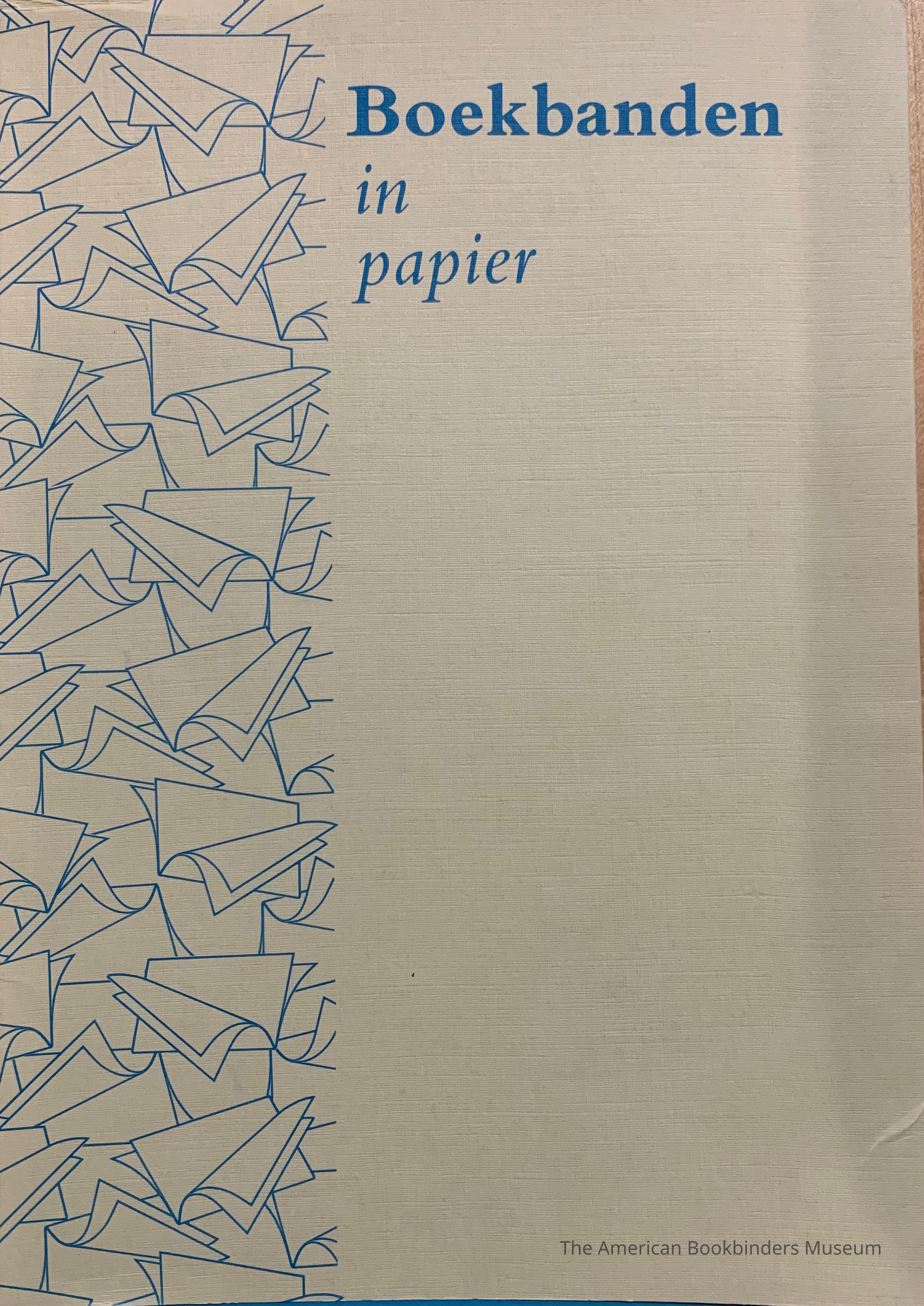          Boekbanden in papier / [redactie, Elizabet Nijhoff Asser, Lotje van der Peet]. picture number 1
 