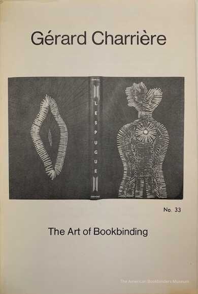          Gérard Charrière : the art of bookbinding. picture number 1
 