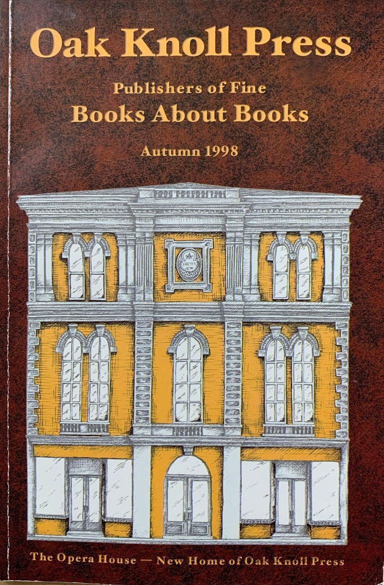          Oak Knoll Press : [catalog] Autumn 1998 picture number 1
   