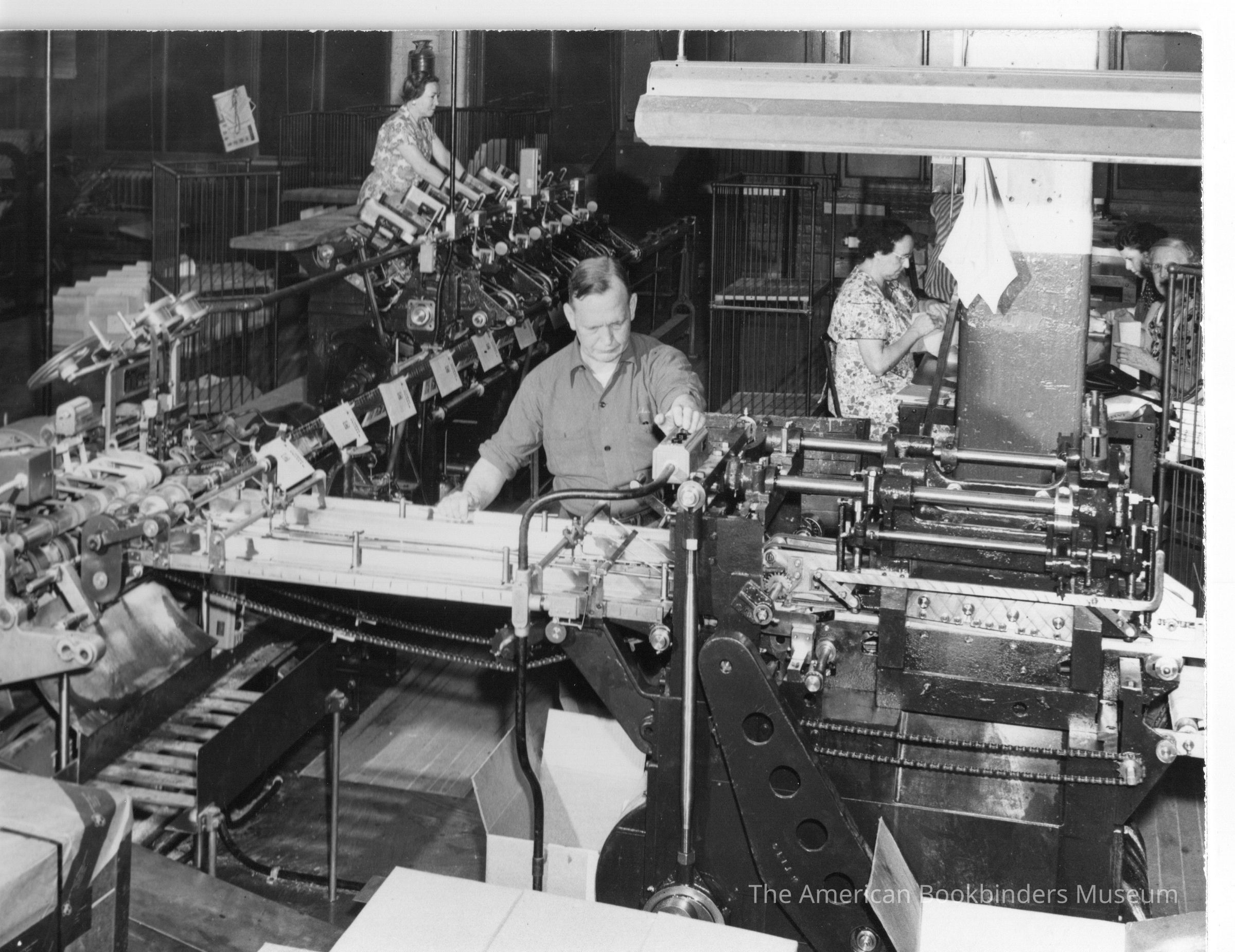          1951 TW & CB Sheridan Saddle Stitching System installed picture number 1
 