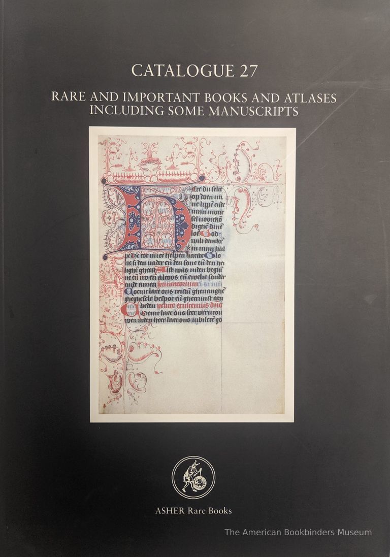          Rare and important books and atlases including some manuscripts : Catalogue 27 picture number 1
   