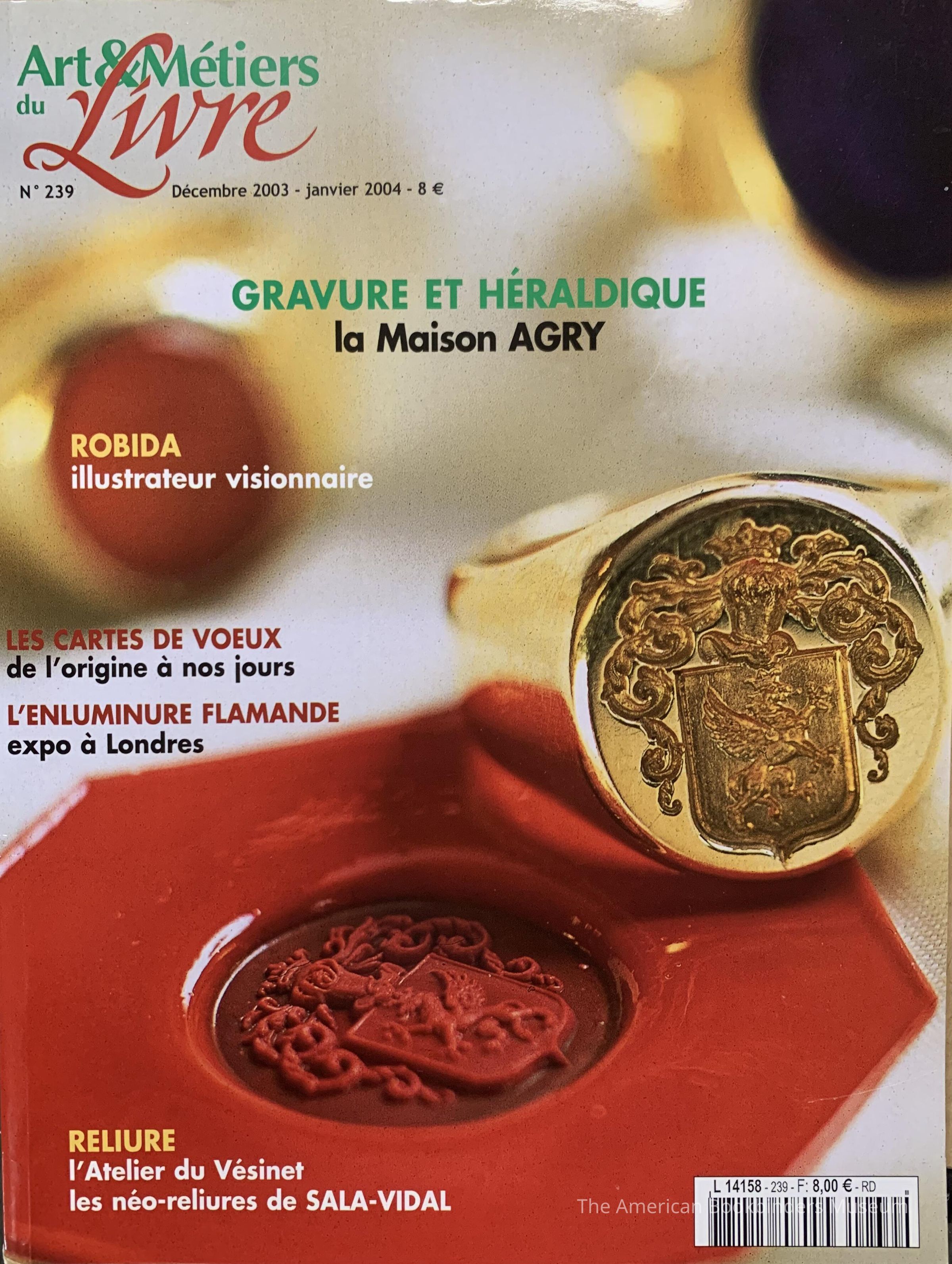Art & Metiers du Livre ; No. 239 ; Decembre 2003 - janvier 2004 picture number 1