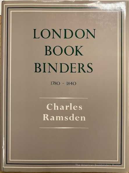          London Bookbinders: 1780-1840 picture number 1
   