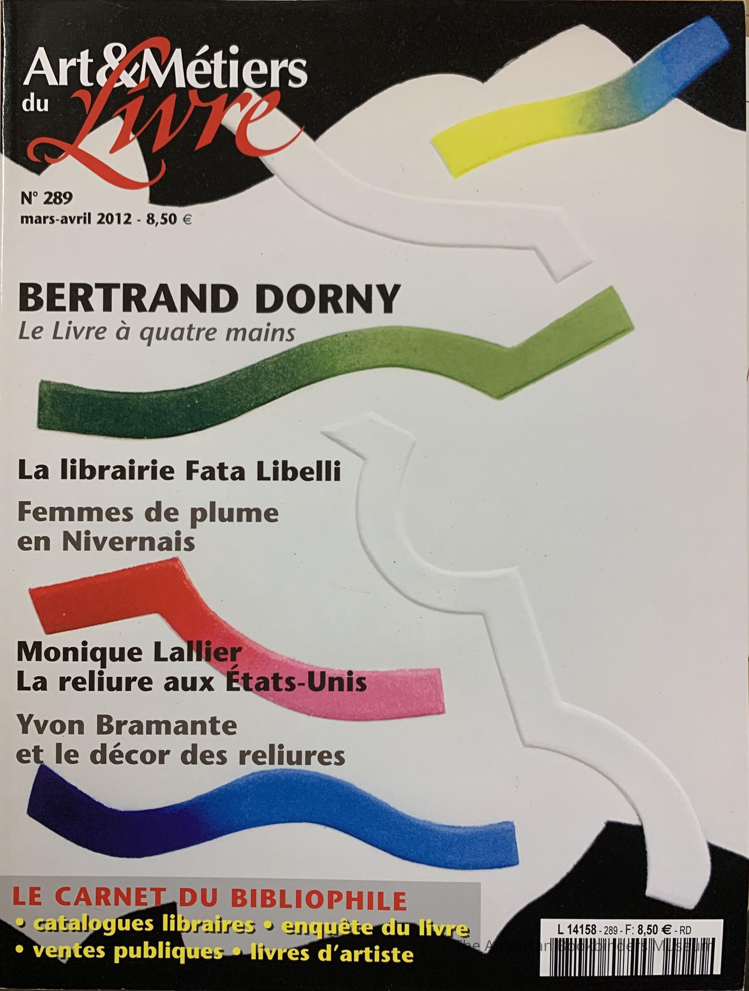 Art & Metiers du Livre ; No. 289 mars-avril 2012 picture number 1