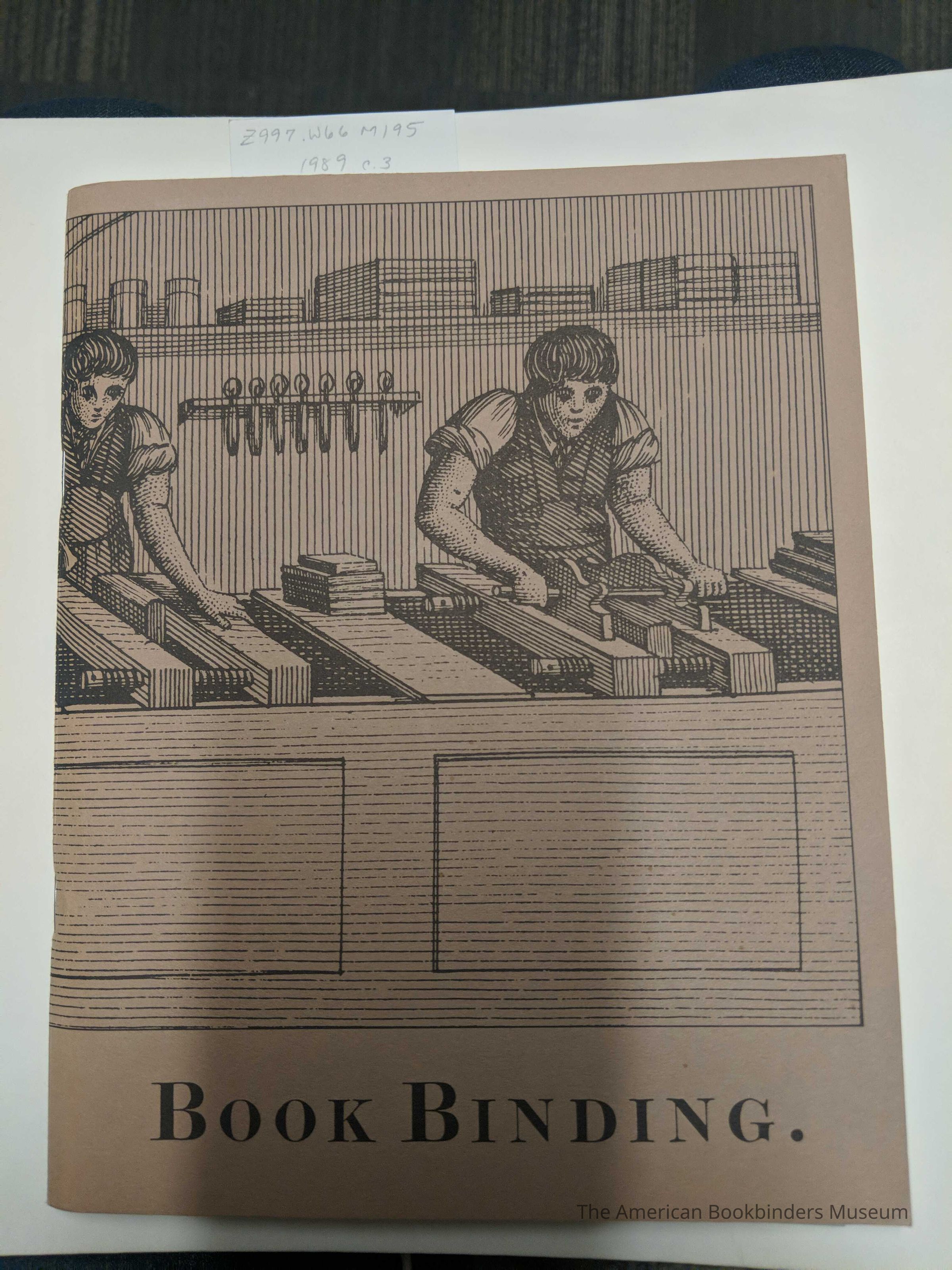 Catalogue 1098: compromising a large collection of books on book binding and several hundred volumes of signed or unusual bindings of the nineteenth century, the majority from the library of E. P. Wormersly picture number 1