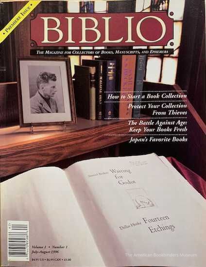 Biblio; July-August 1996; v.1 no.1