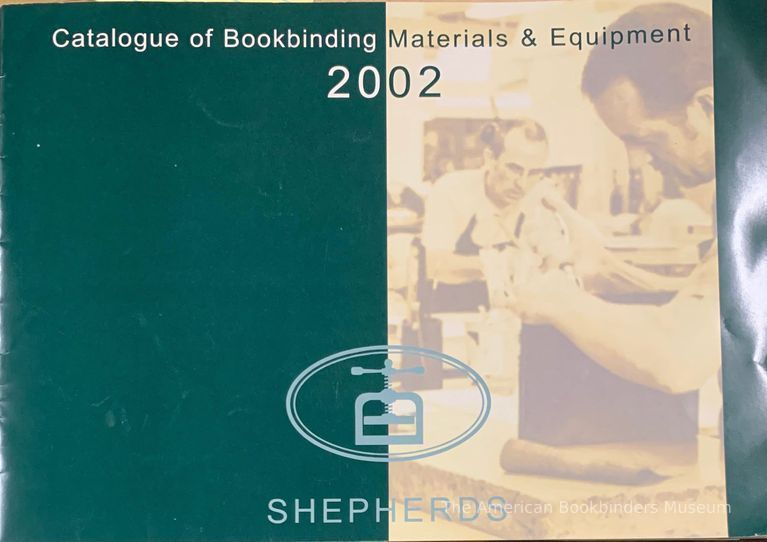          Catalogue of Bookbinding Materials & Equipment 2002 picture number 1
   