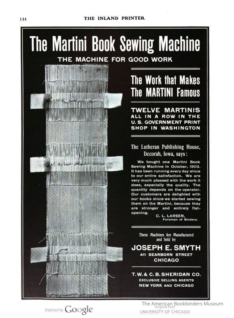          1904 Joseph Smyth Martini National Sewing Machine picture number 1
 
