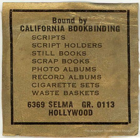          California Bookbinding picture number 1
 