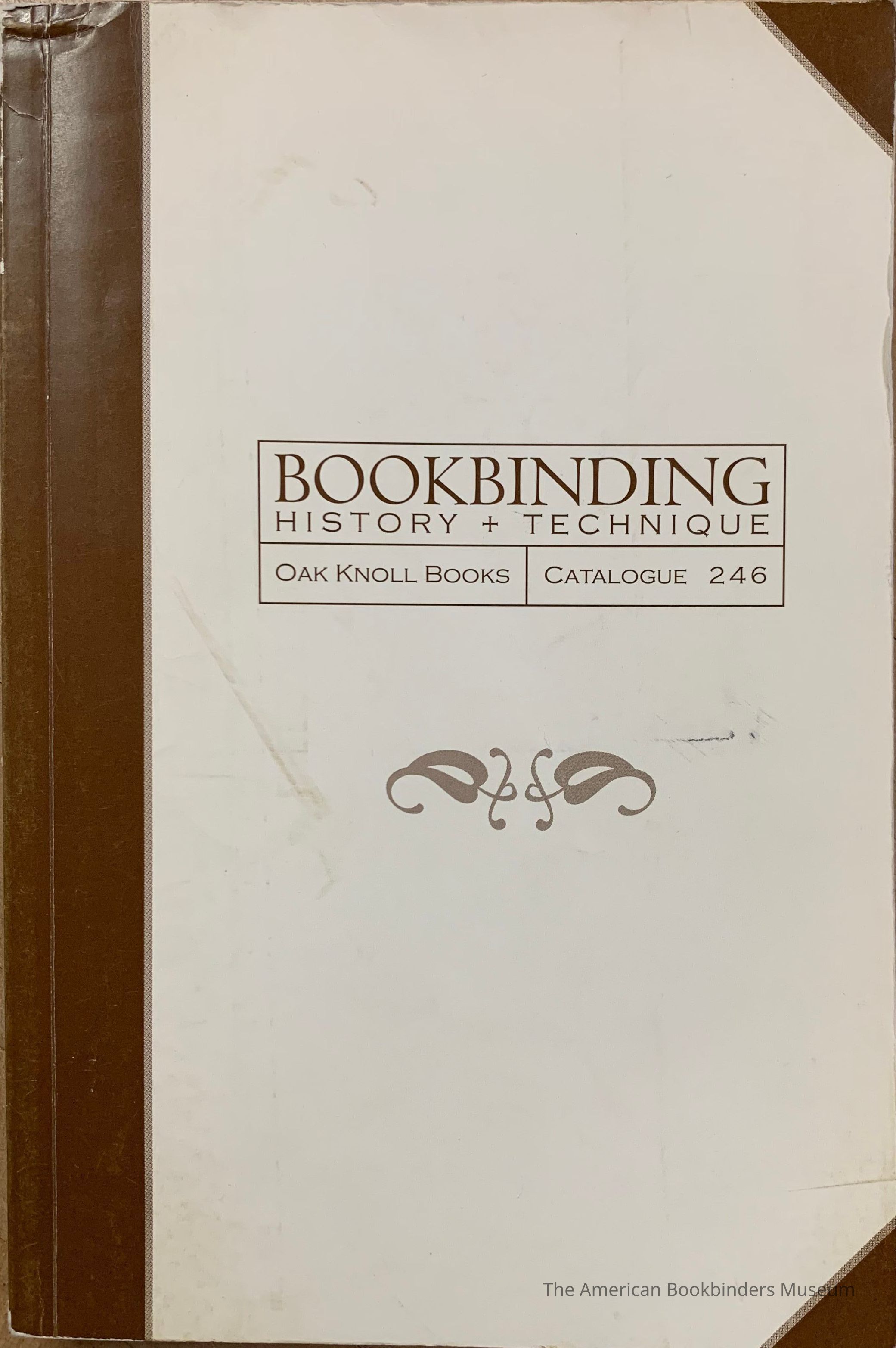 Catalogue 246: Bookbinding history + technique. picture number 1