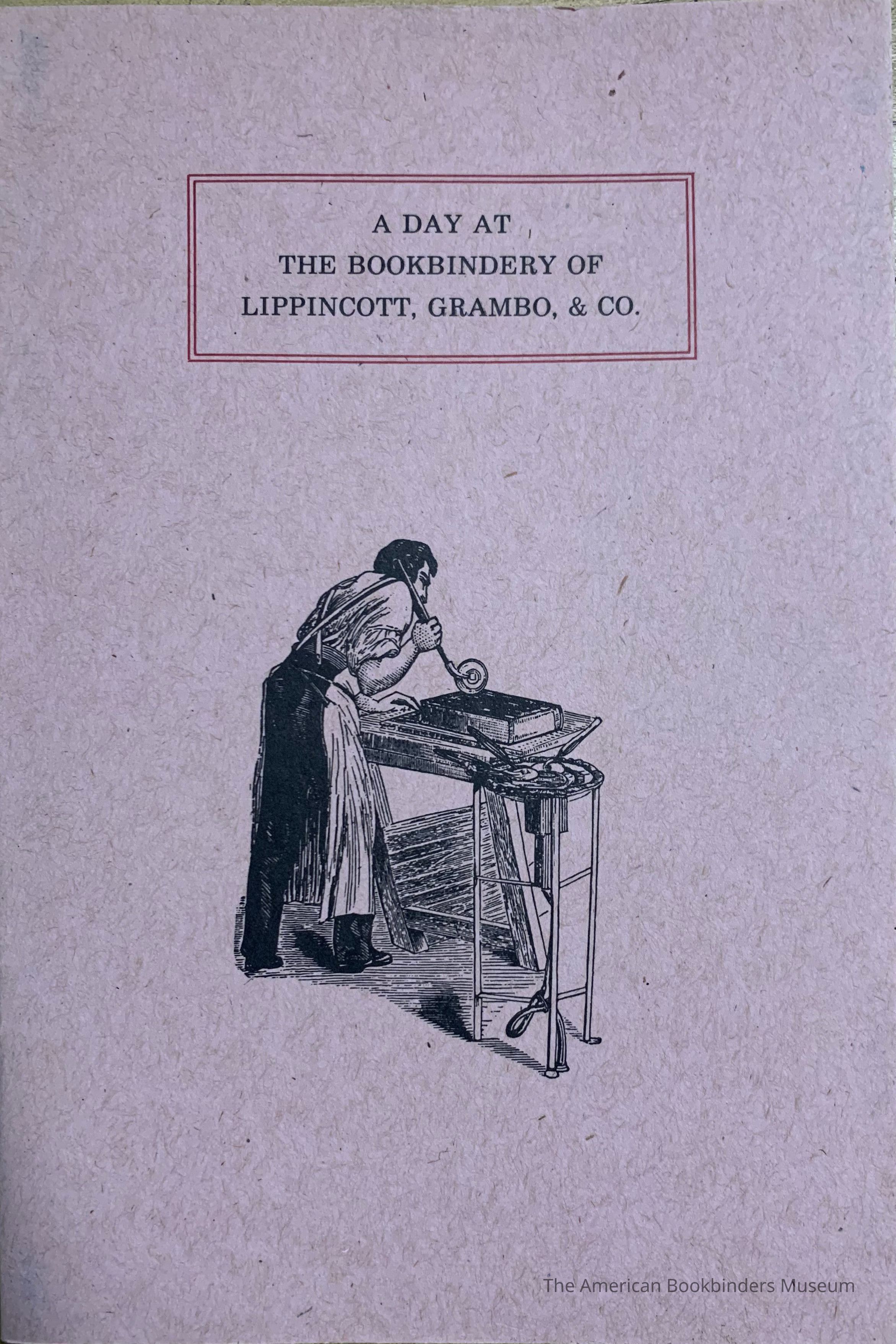 A Day at the bookbindery of Lippincott, Grambo, & Co / by C.T. Hinckley. picture number 1