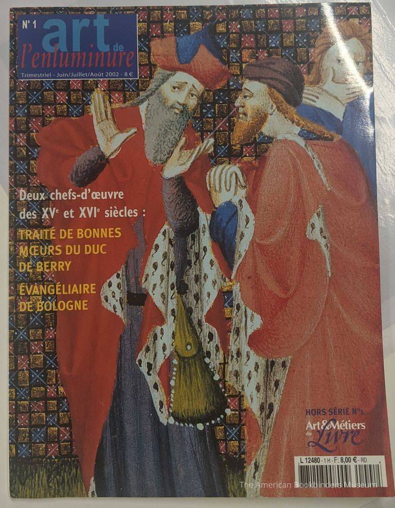          Art de l'enluminure; Juin, Juillet, Aout 2002; No. 1 picture number 1
   