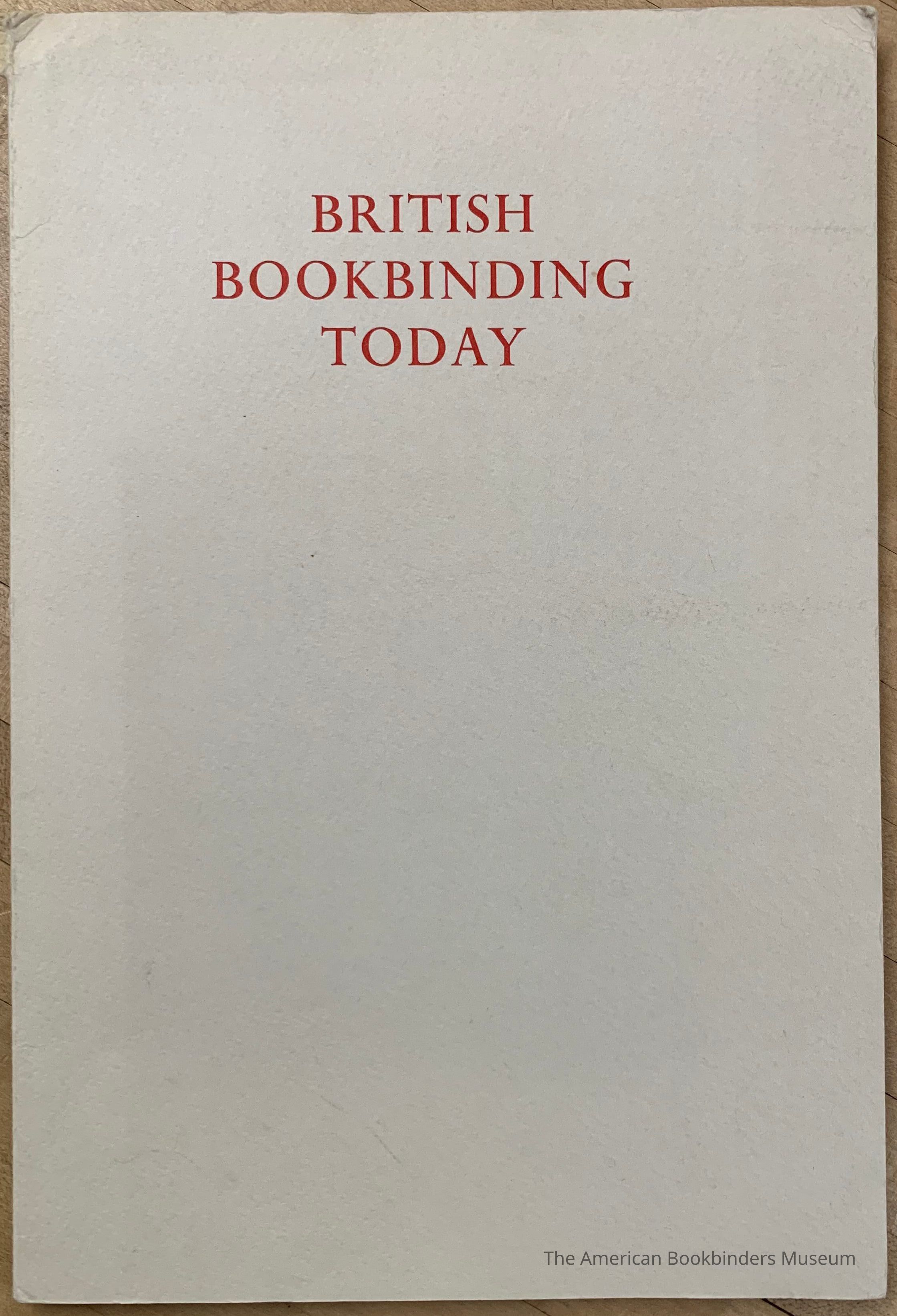British bookbinding today / with an introd. by Edgar Mansfield. picture number 1