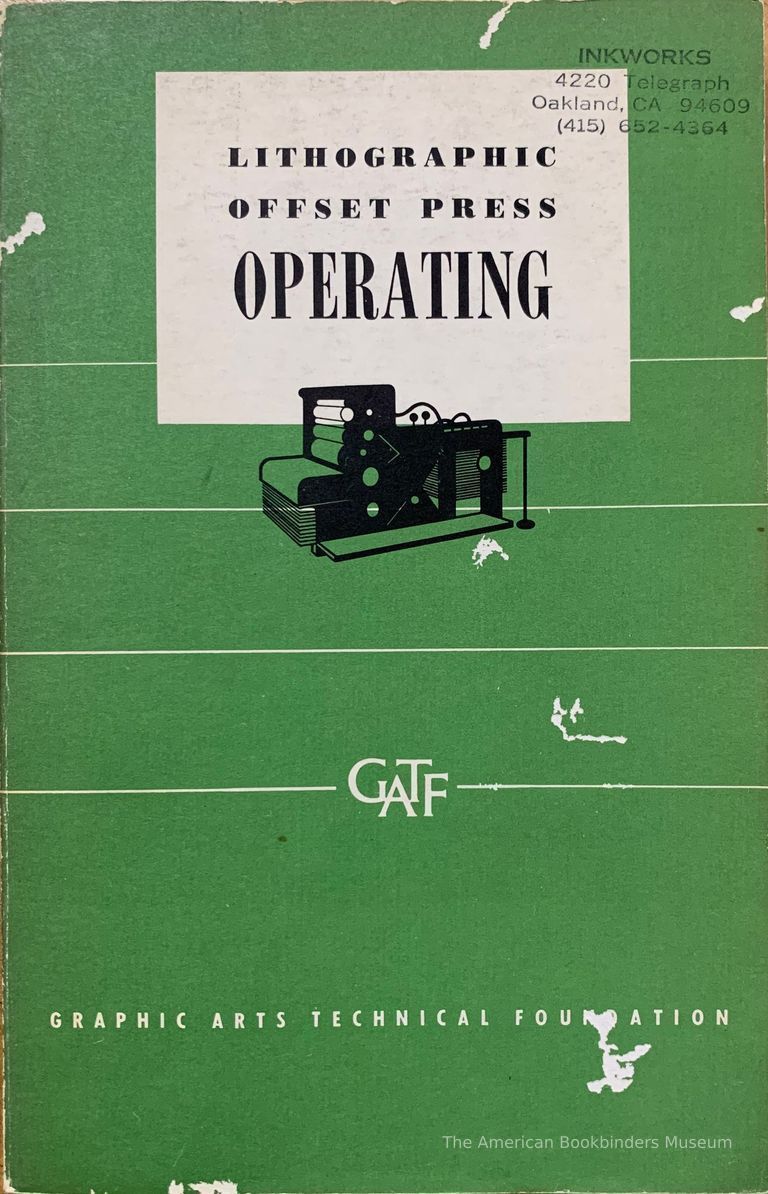          Lithographic offset press operating / by Charles W. Latham. picture number 1
   