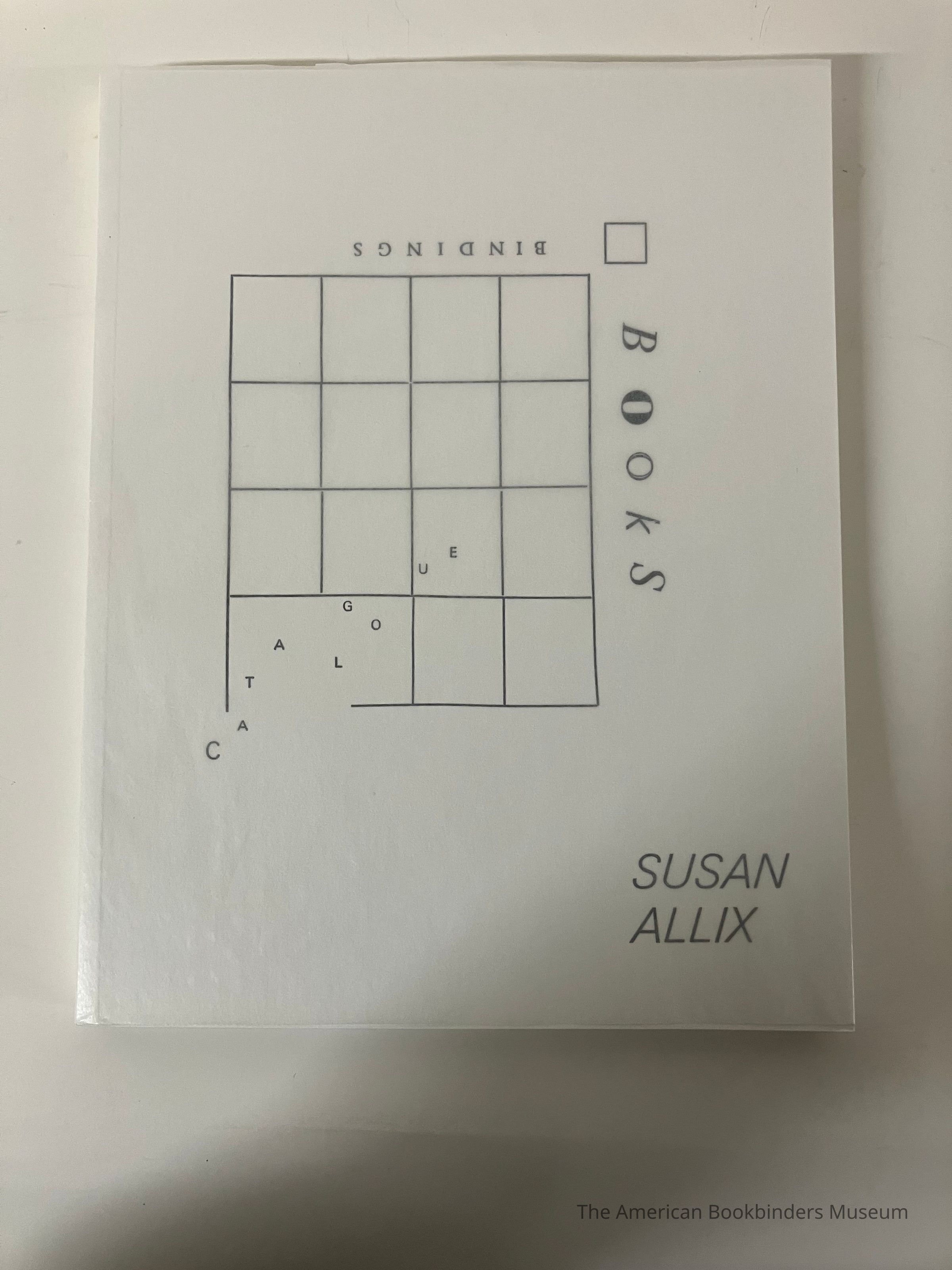          A Catalogue Fine Press Artists Books / Susan Allix picture number 1
 
