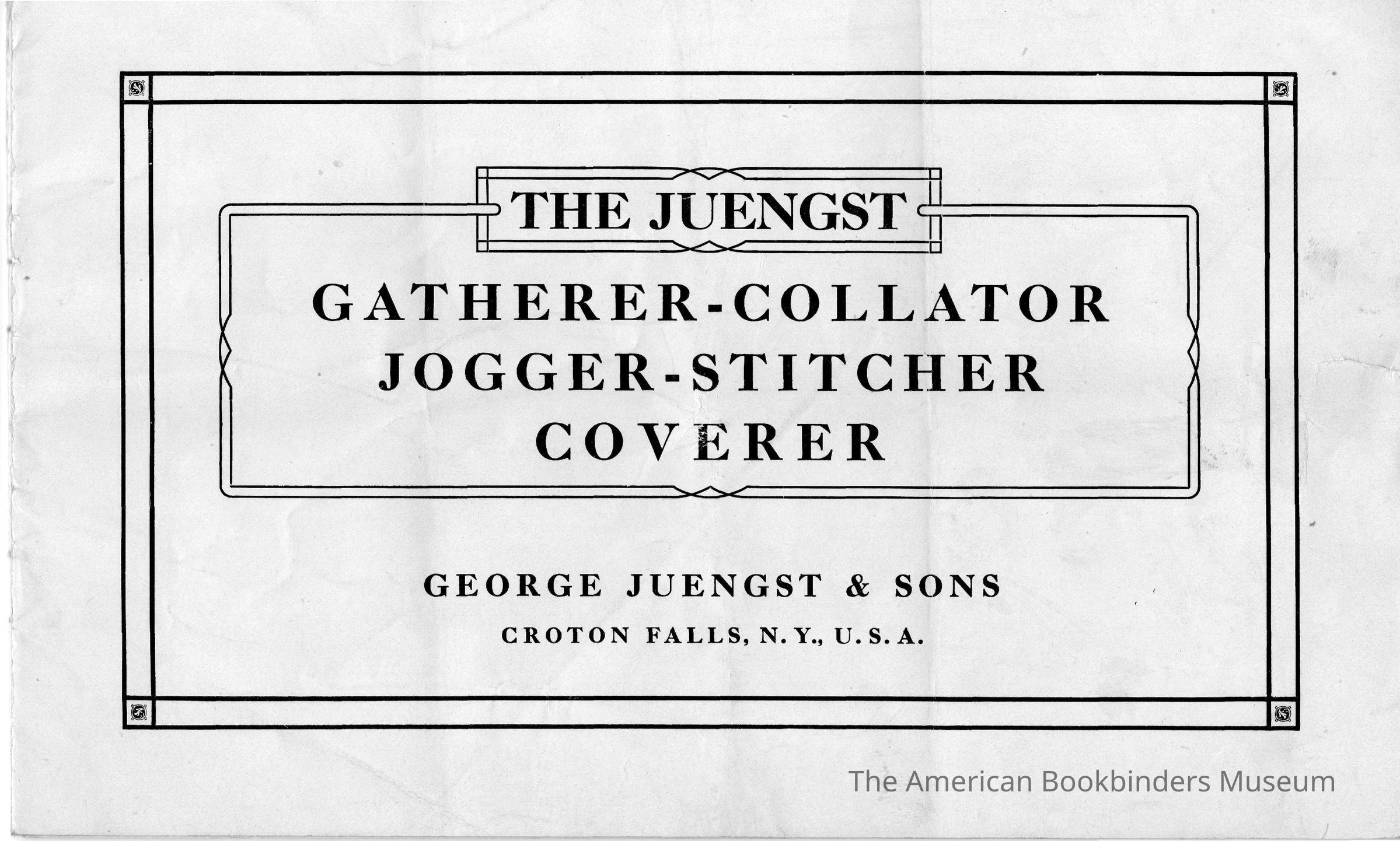          1915 George Juengst & Sons Brochure picture number 1
 