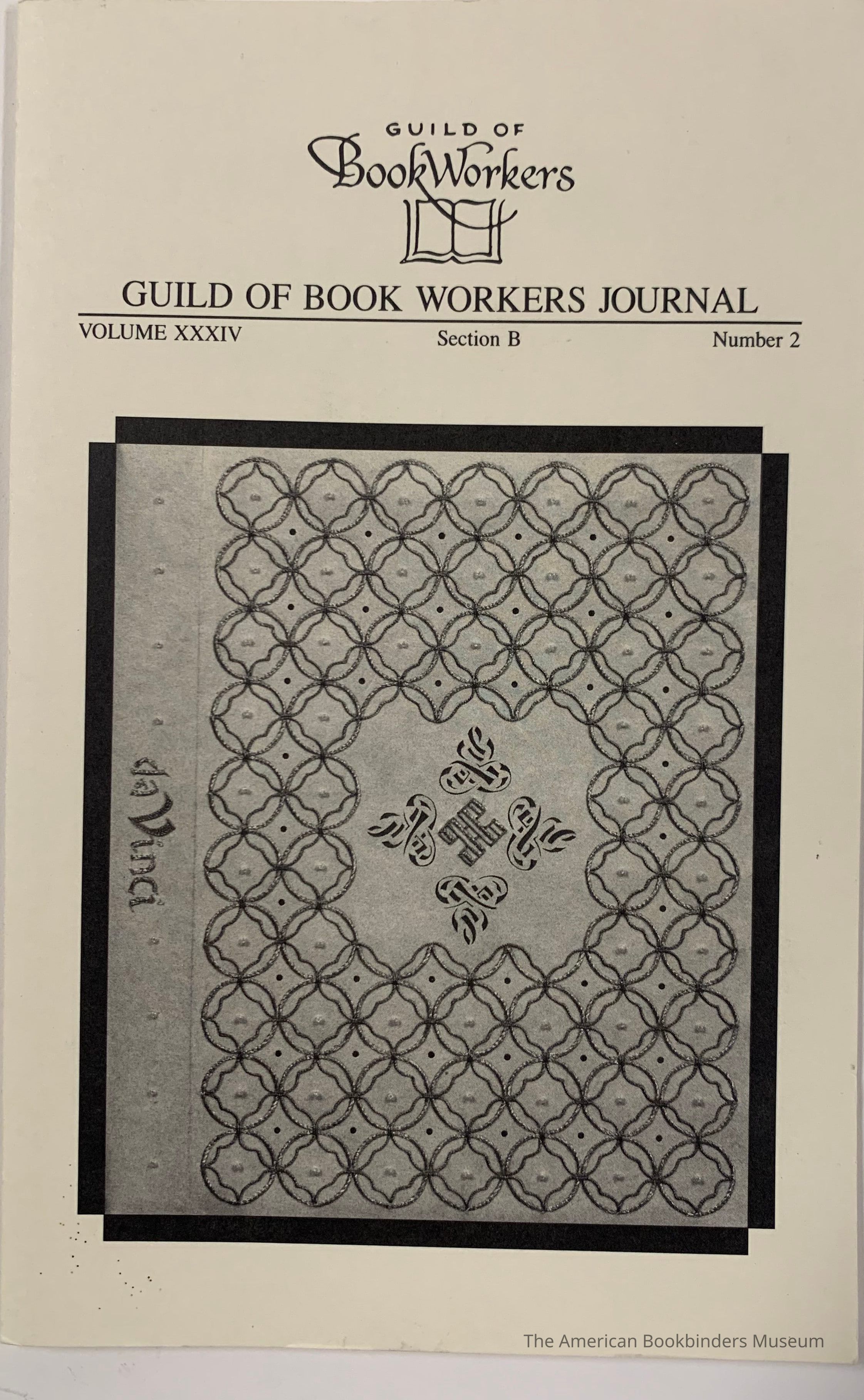 Guild of Book Workers Journal. Autumn 1997 ; vo. 34 no.2B picture number 1