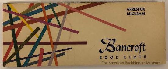 Bancroft Book Cloth: Arrestox, Buckram. picture number 1