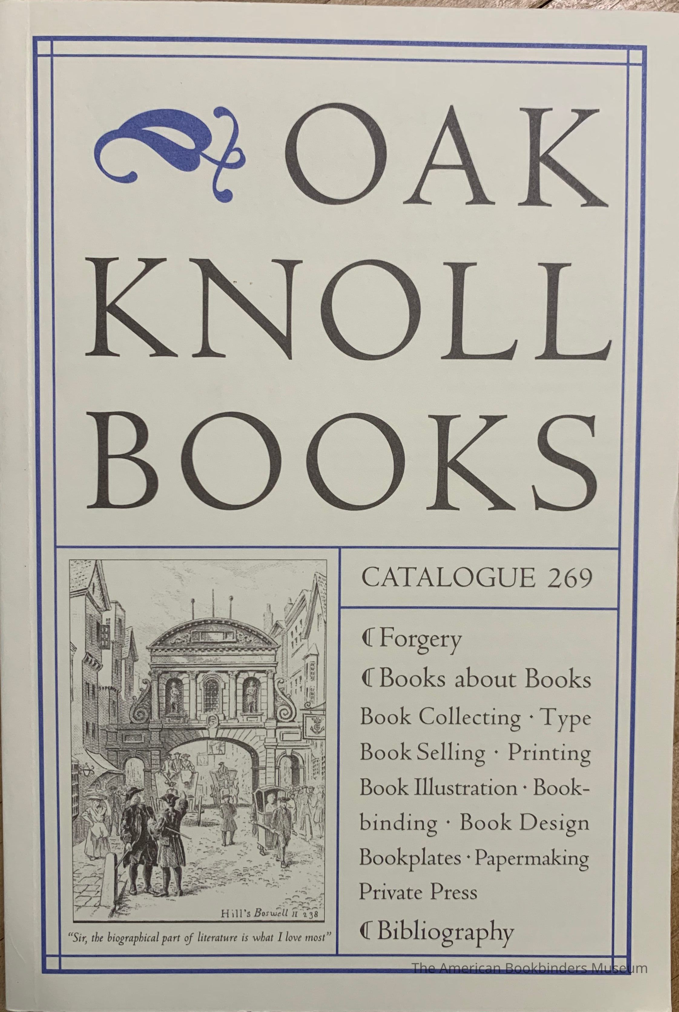          Catalogue 269: Forgery, Books about Books, Bibliography. picture number 1
 
