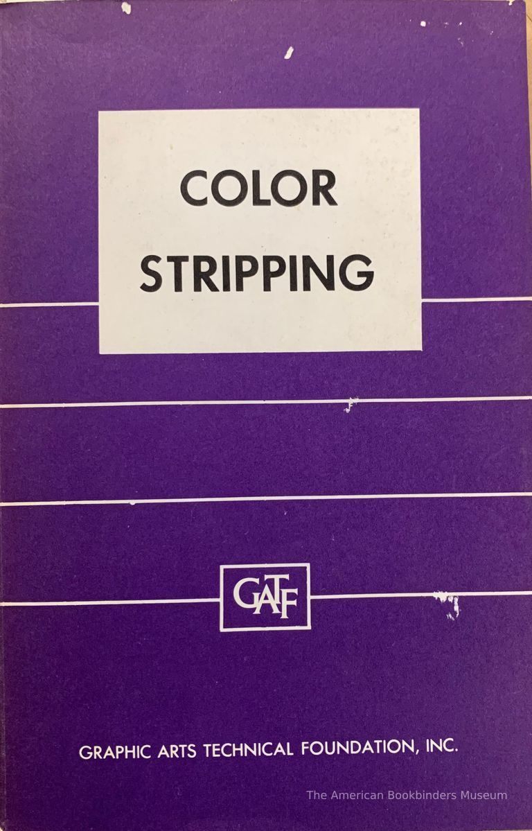          Color stripping for offset lithography / by Bernard R. Halpern. picture number 1
   