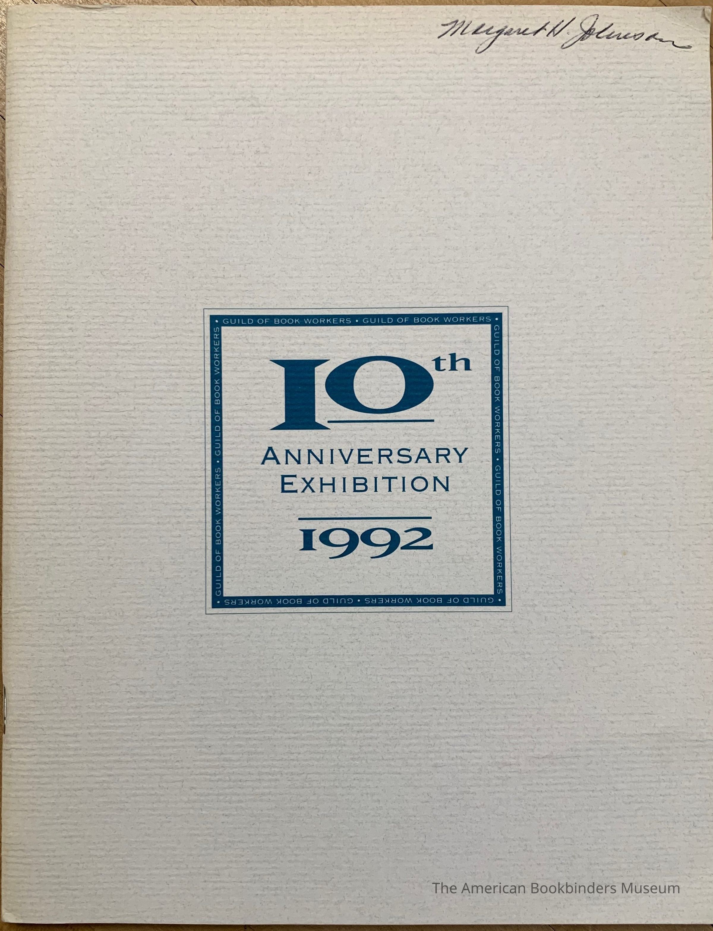          10th anniversary exhibition of the New England Chapter of the Guild of Book Workers, 1992. picture number 1
   