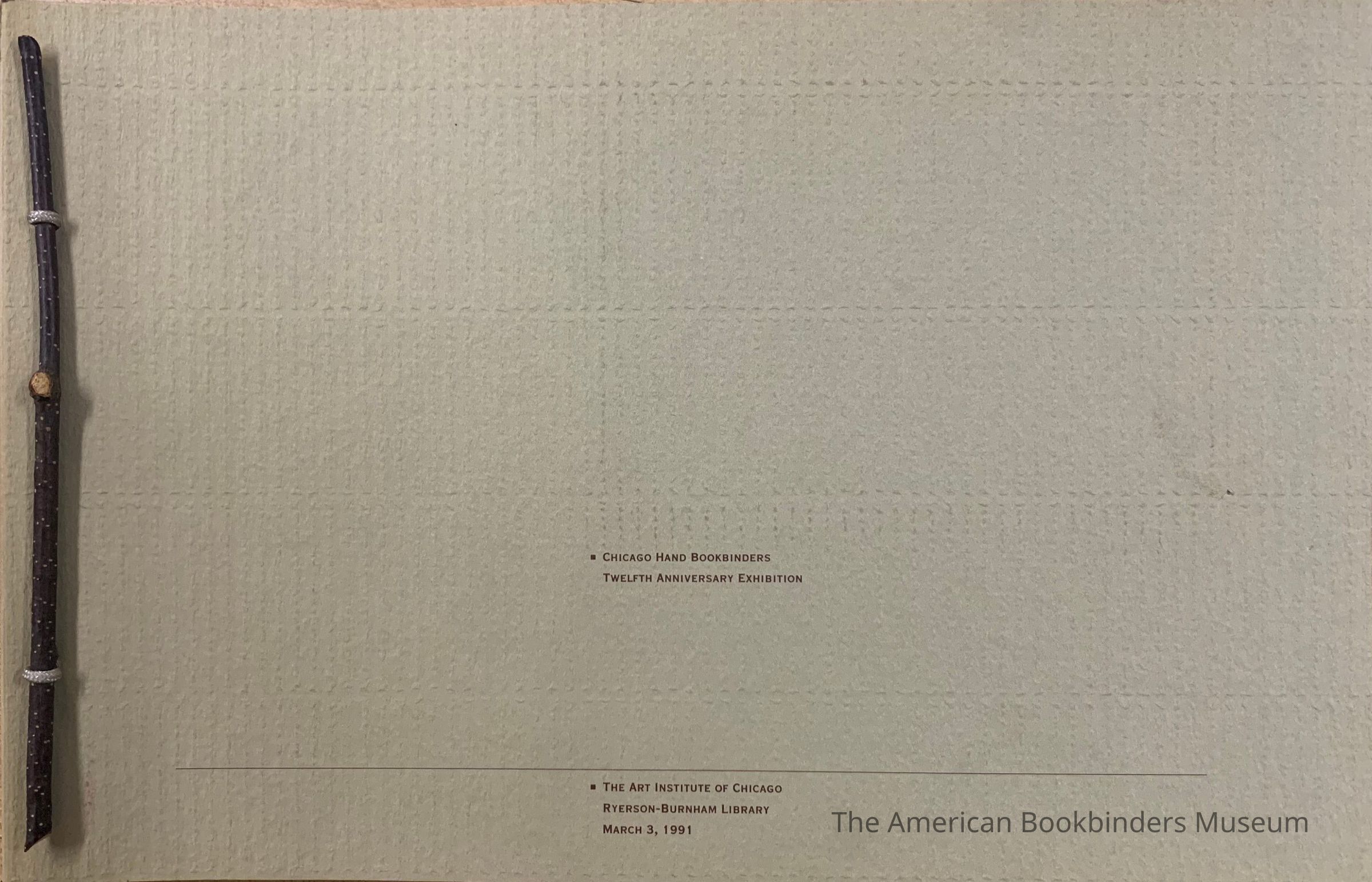          Chicago Hand Bookbinders Twelfth Anniversary Exhibition. picture number 1
 