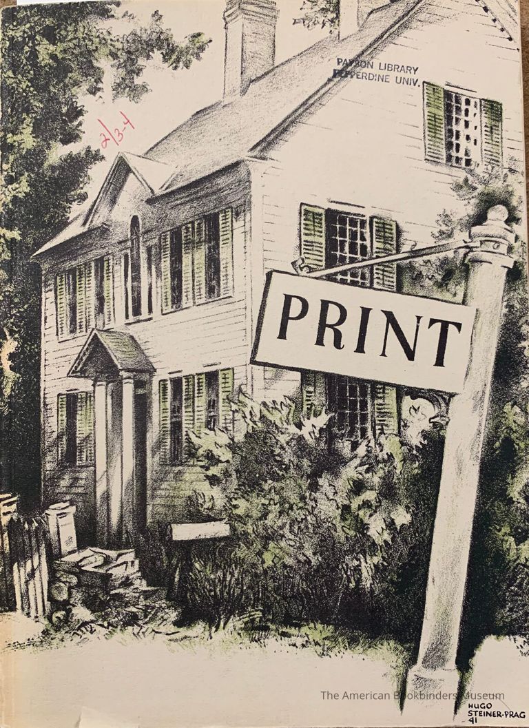          Print : a quarterly journal of the graphic arts; Vol. 2, No. 3-4 ; Oct-Dec, 1941. picture number 1
   