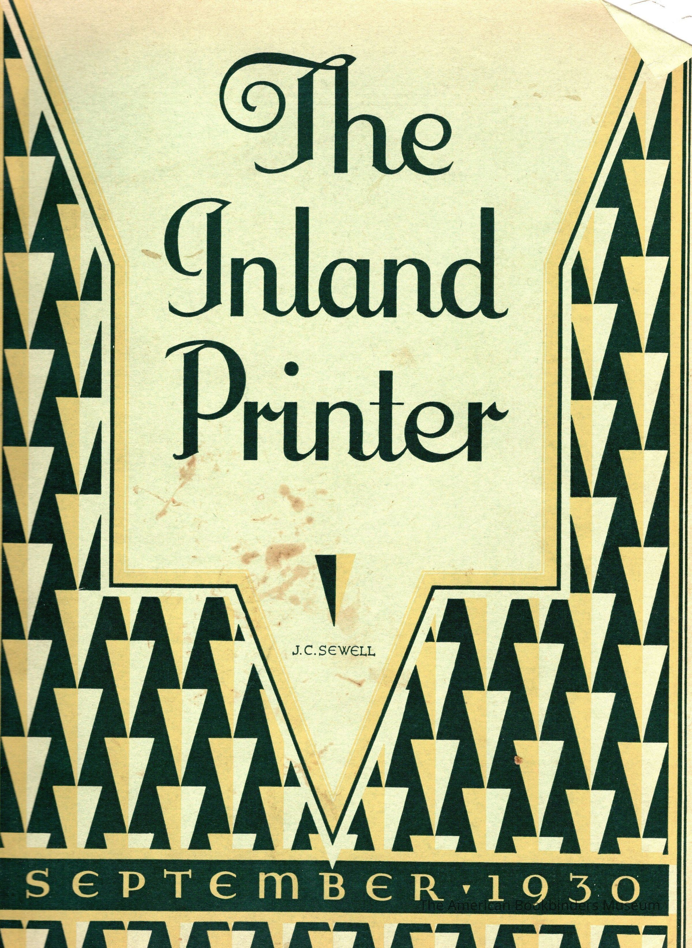          1930 The Inland Printer Volume 85 Issue 6 September picture number 1
 