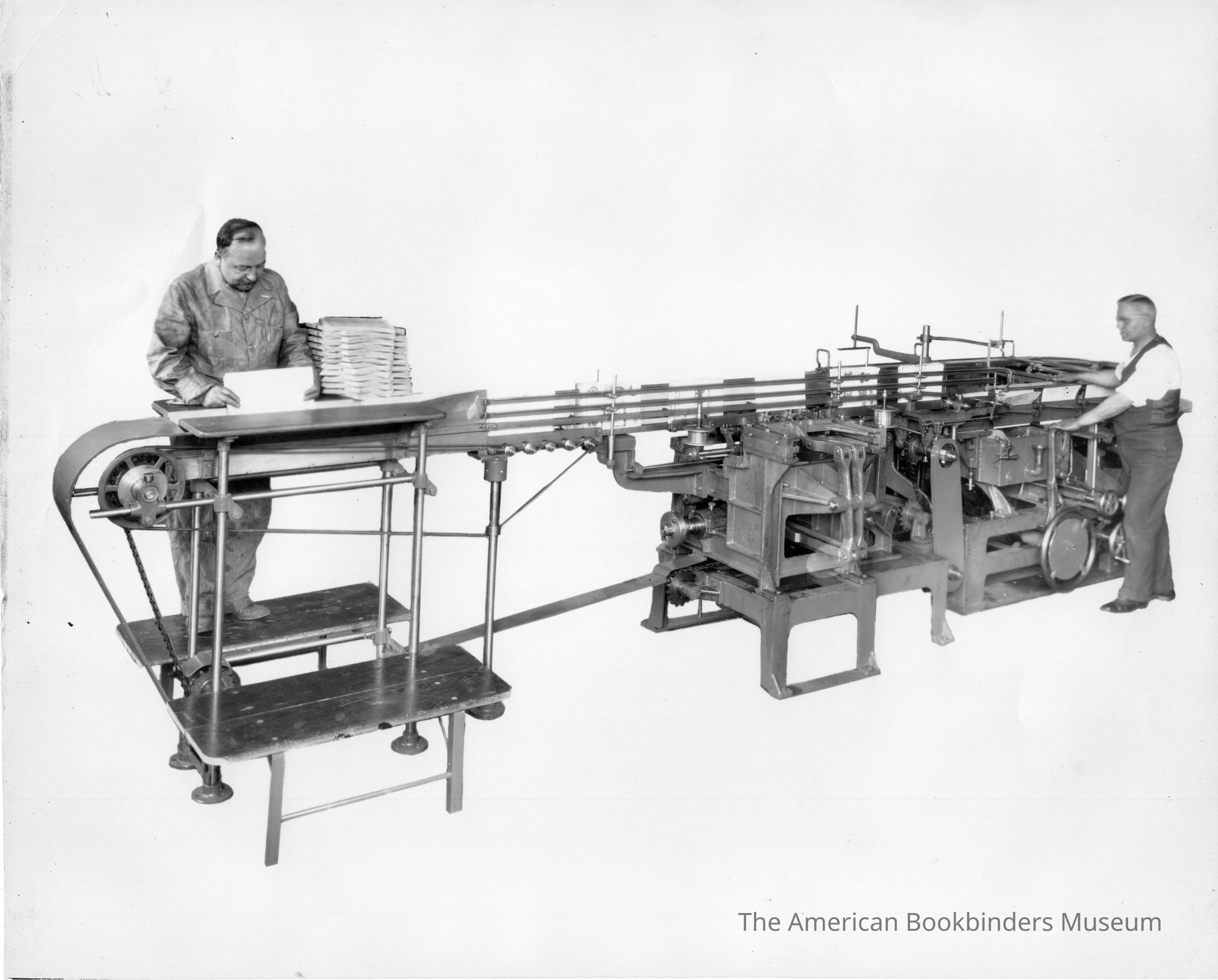 1930 TW & CB Sheridan hand fed Stitcher and Covering Machine picture number 1