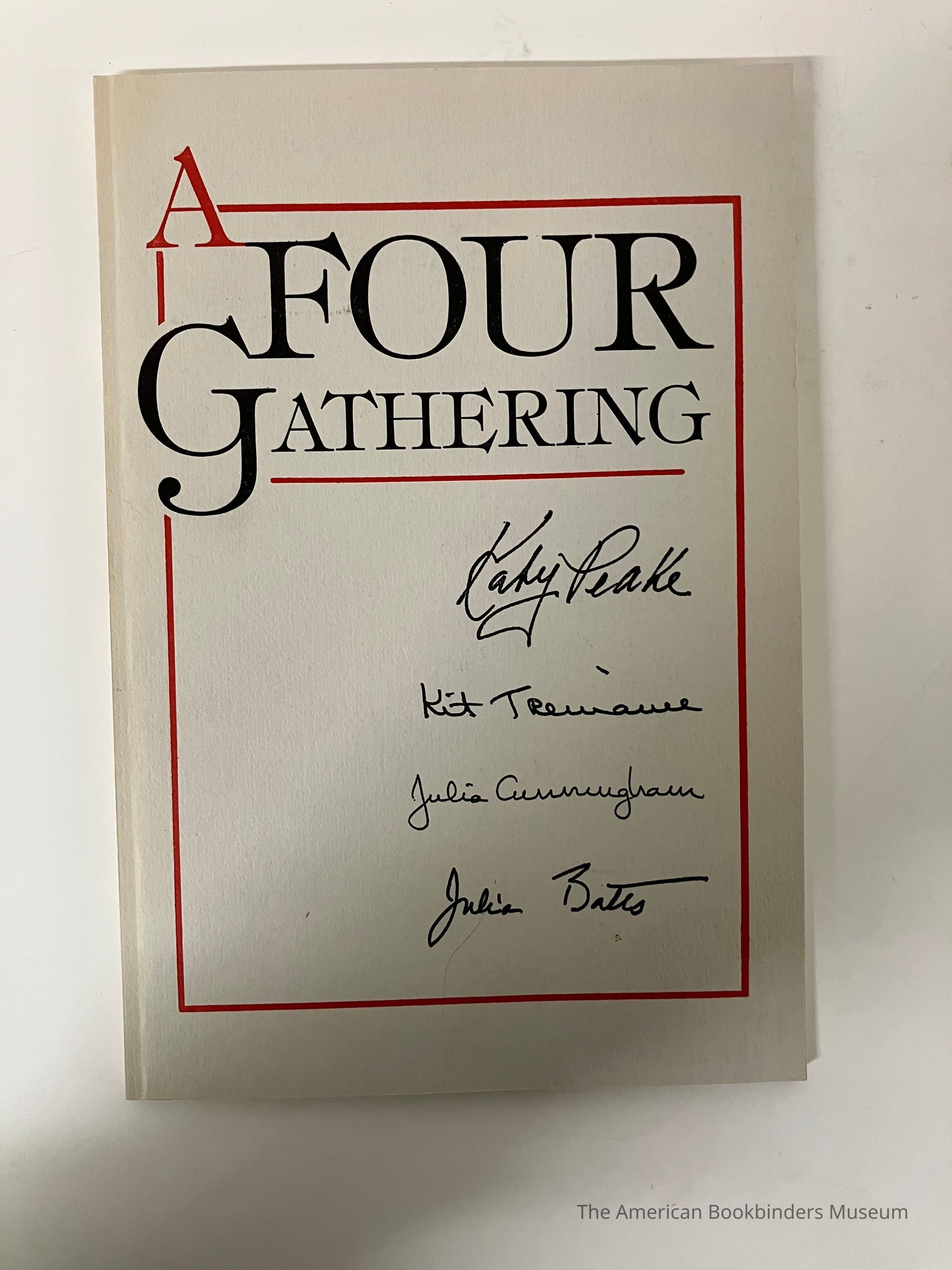          A Four Gathering / Katy Peake, Kit Tremaine, Julia Cunningham, Julia Bates picture number 1
 