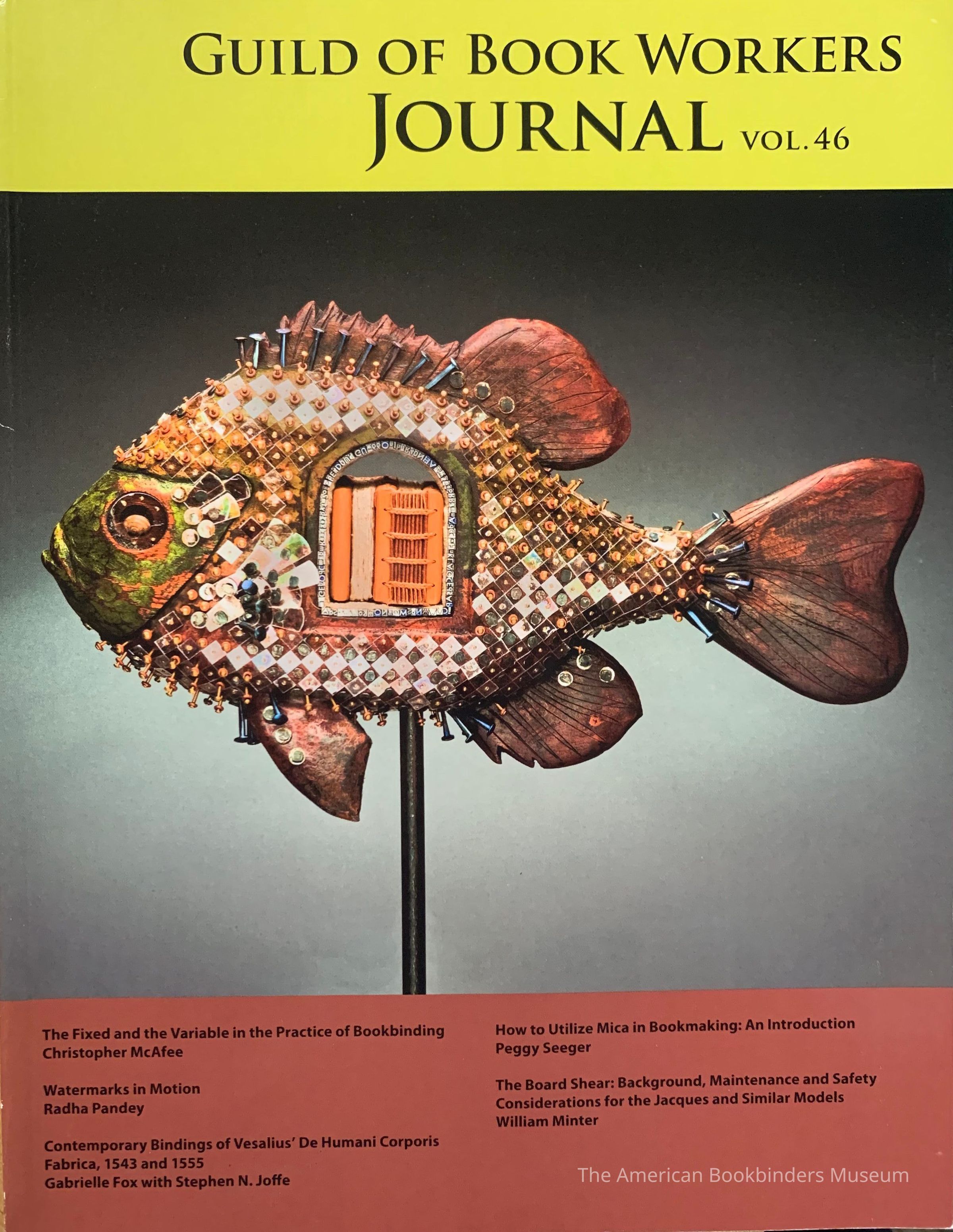 Guild of Book Workers Journal. 2018 ; v.46. picture number 1