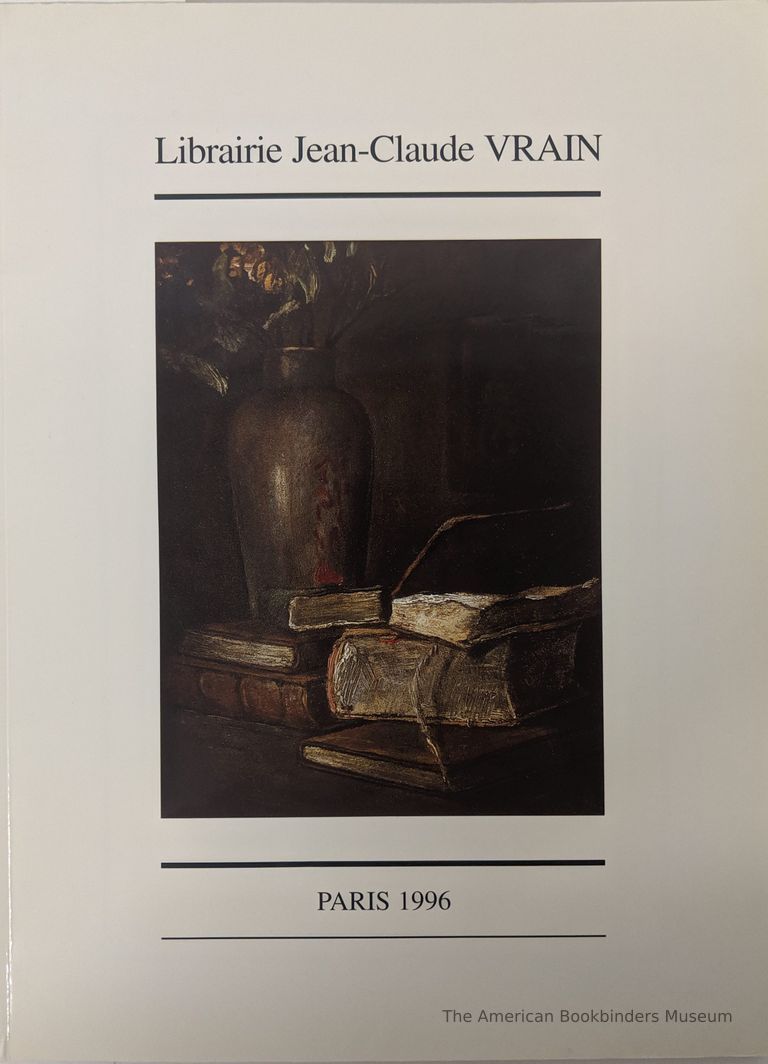          Littérature du XVIeme au XXeme siècle, autographes, manuscrits, voyages, reliures précieuses anciennes et modernes, portraits d'écrivains, livres d'artistes, livres illustres Librairie Jean-Claude Vrain. picture number 1
   