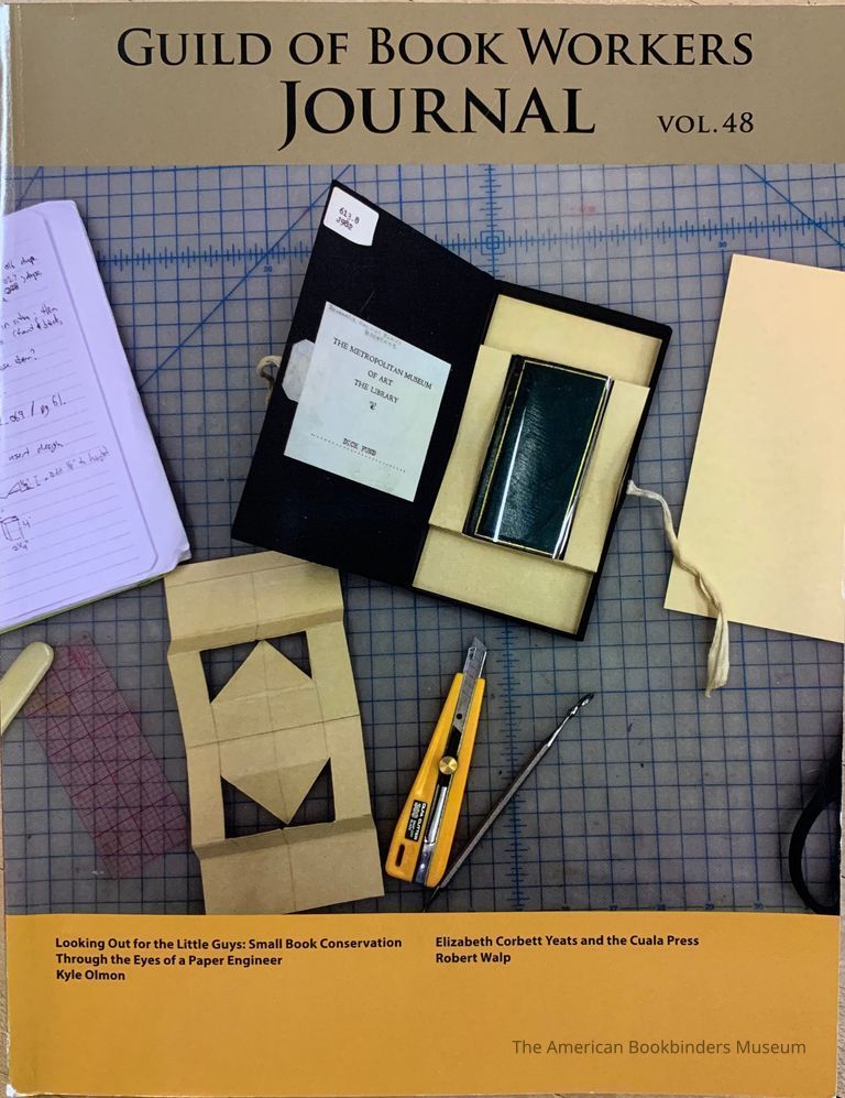          Guild of Book Workers Journal. 2019 ; vol. 48 [Combined issue with vol. 49] picture number 1
   