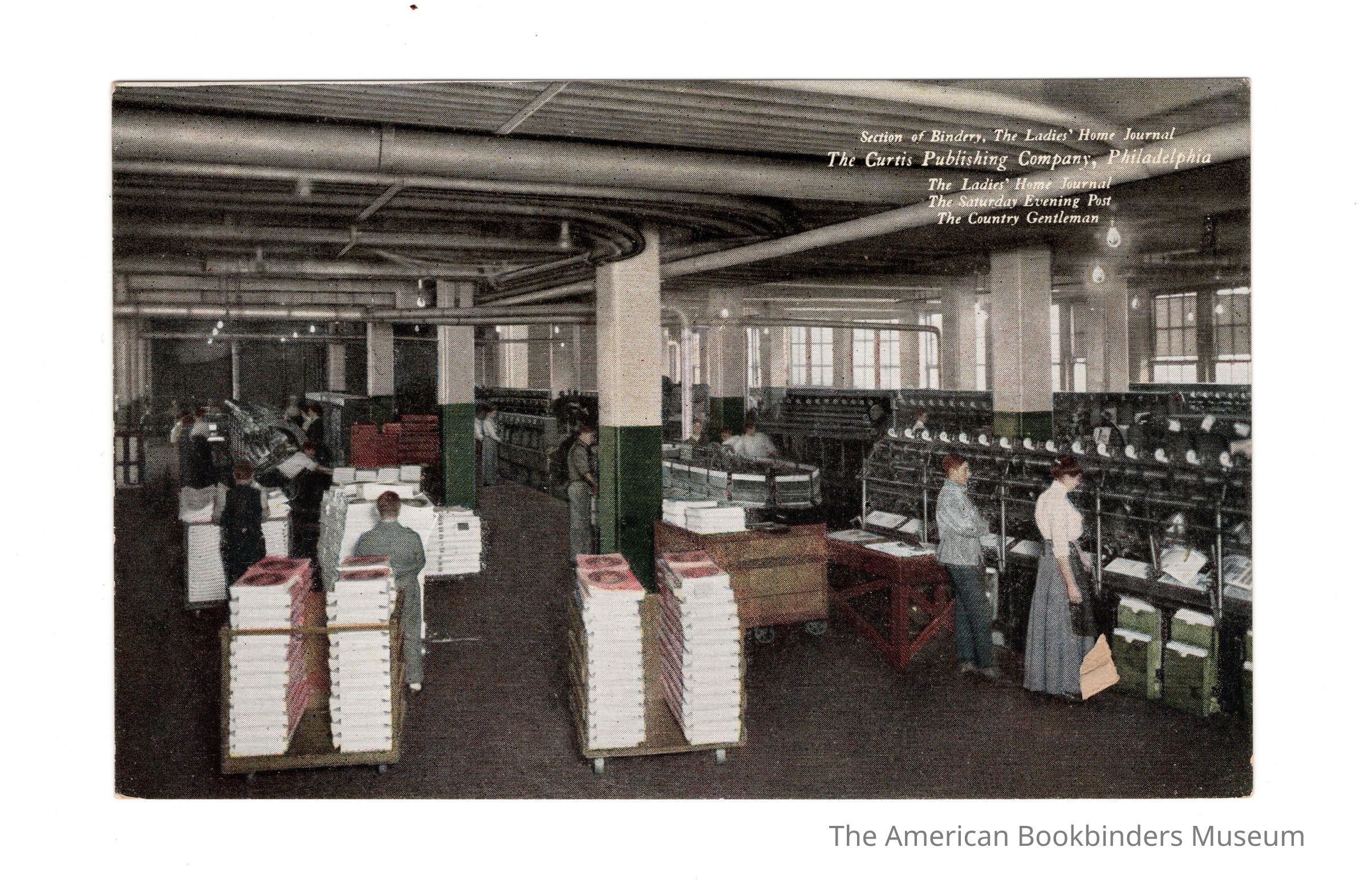          1910-1915 TW & CB Sheridan Installation of Perfect Binding Systems at Curtis Publishing picture number 1
 