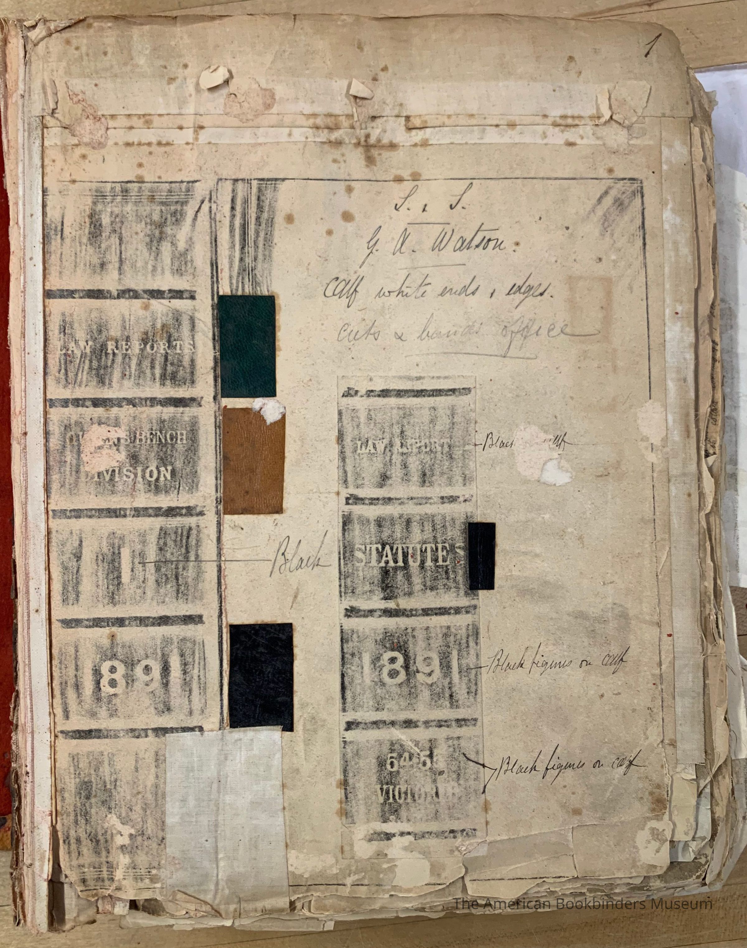 A Bookbinder's Record of Bindings. picture number 1