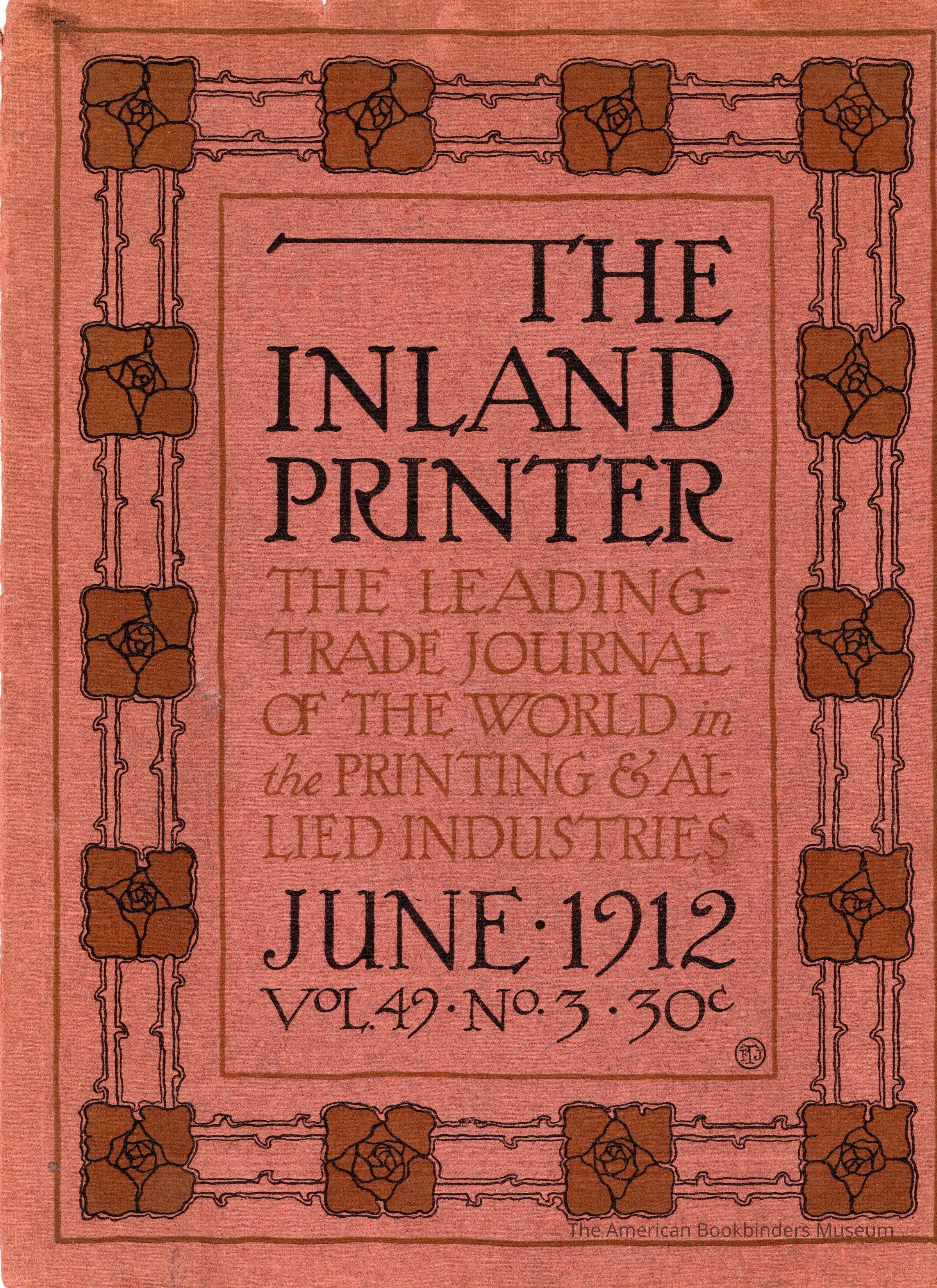          1912 The Inland Printer Magazine Vol 49 Issue 3 picture number 1
 